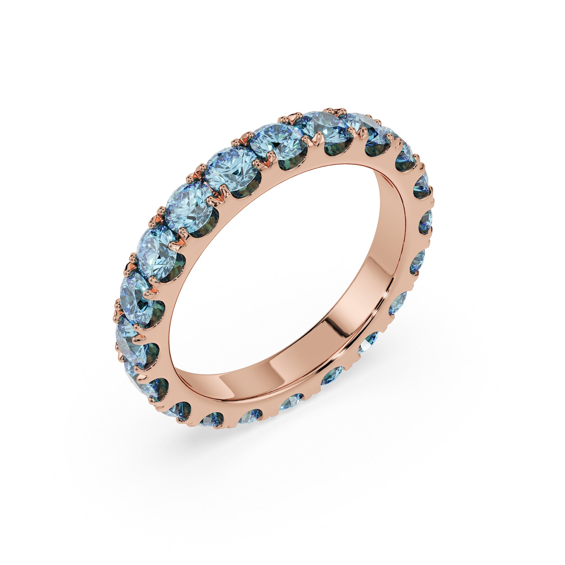 Large Full Eternity Diamond Ring