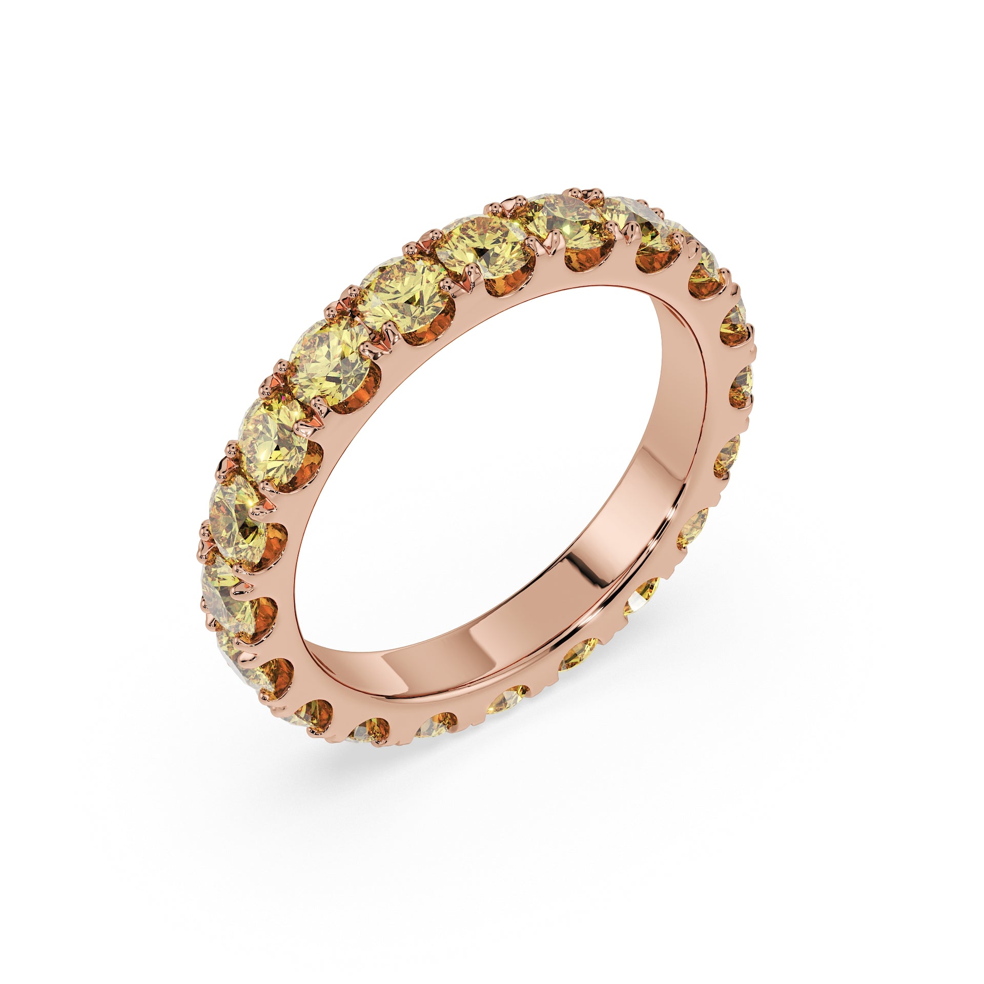 Large Full Eternity Diamond Ring