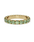 14K Yellow gold_Ocean Green Diamond