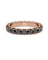 14K Rose gold_Black Diamond