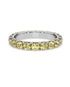14K White gold_Yellow Diamond