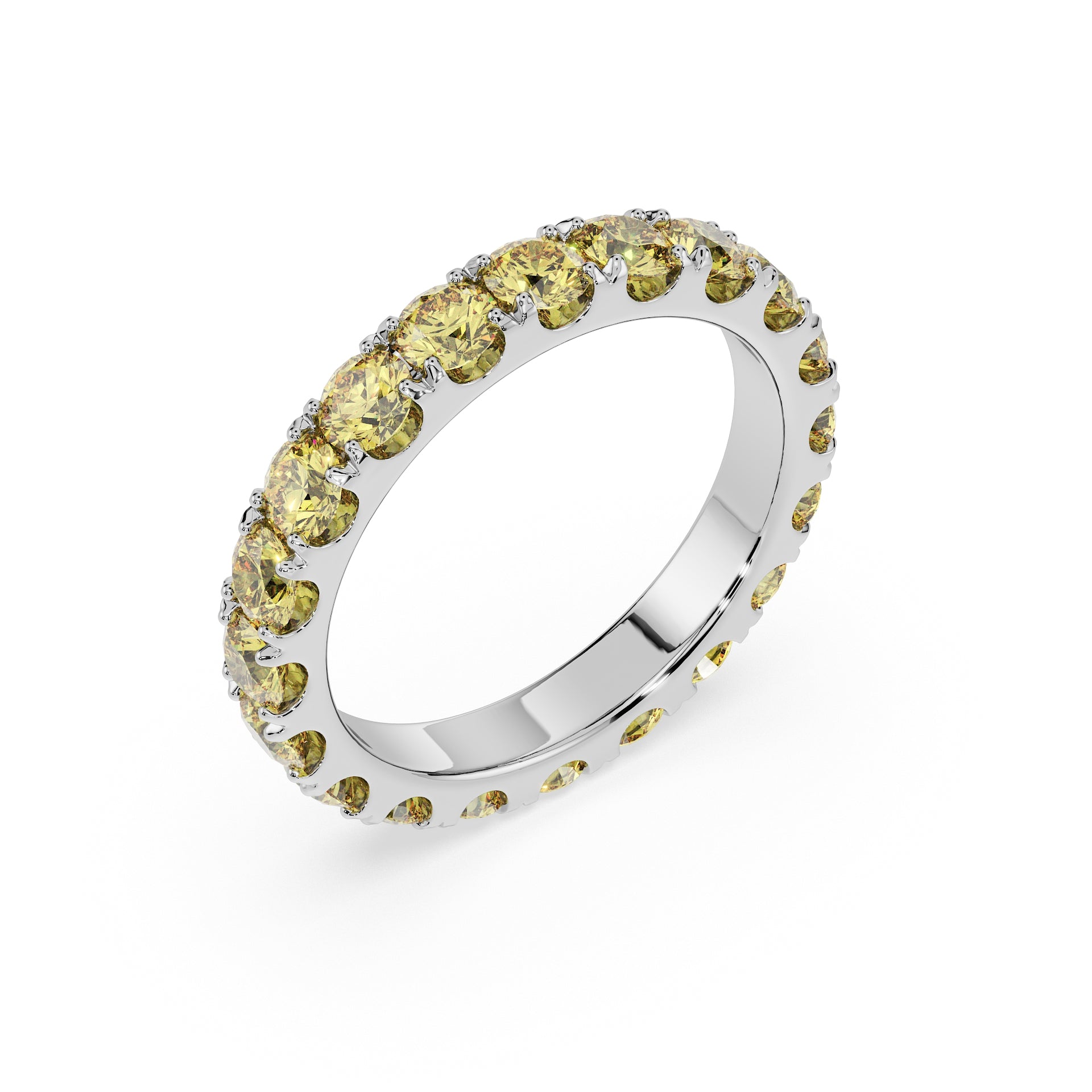 Large Full Eternity Diamond Ring