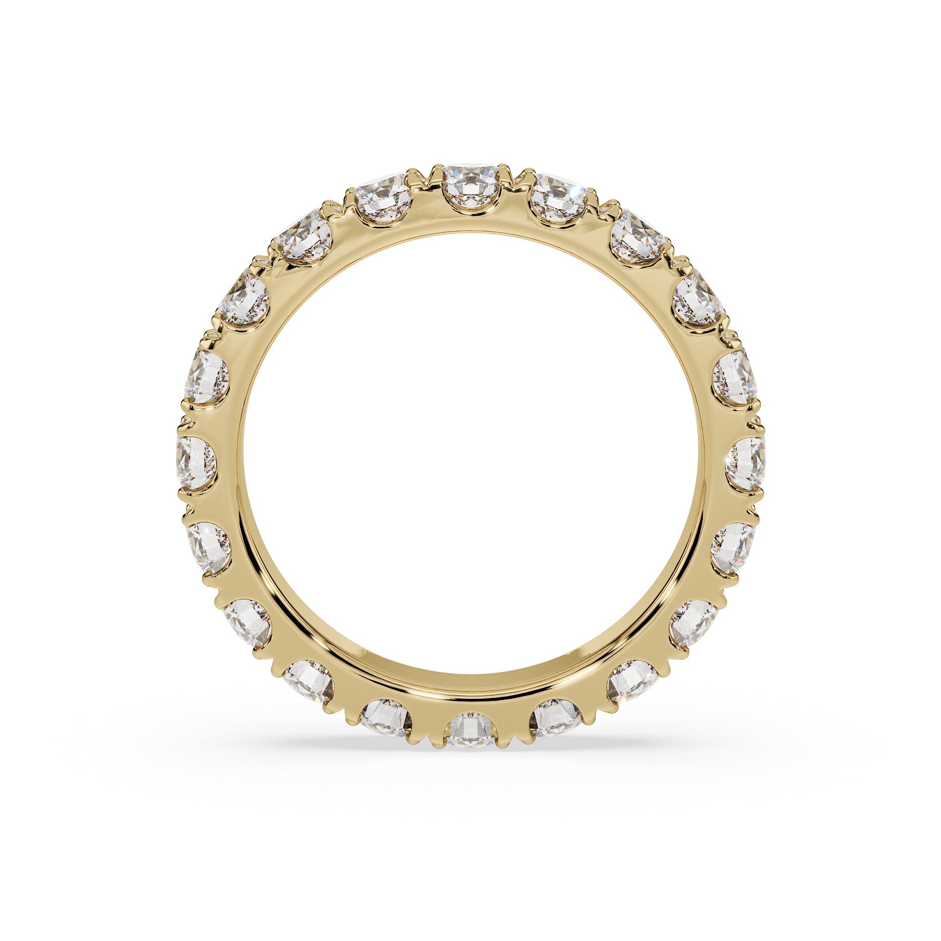 Large Full Eternity Diamond Ring