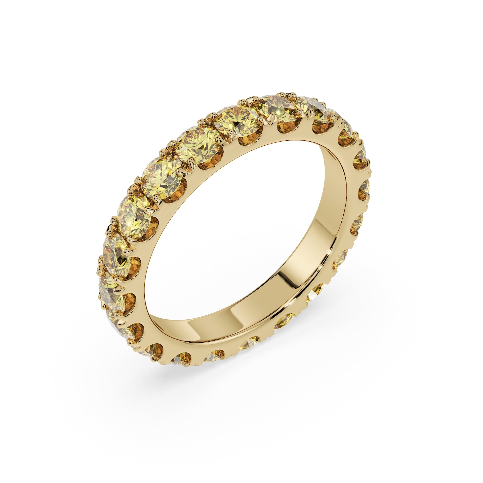 Large Full Eternity Diamond Ring