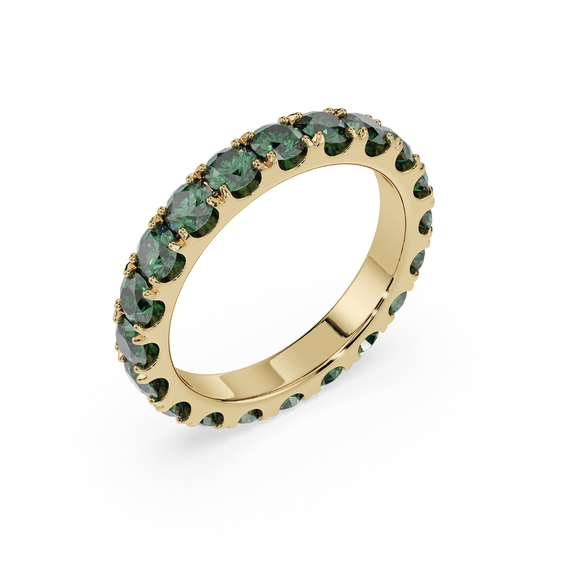 Large Full Eternity Diamond Ring