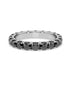 14K White gold_Black Diamond