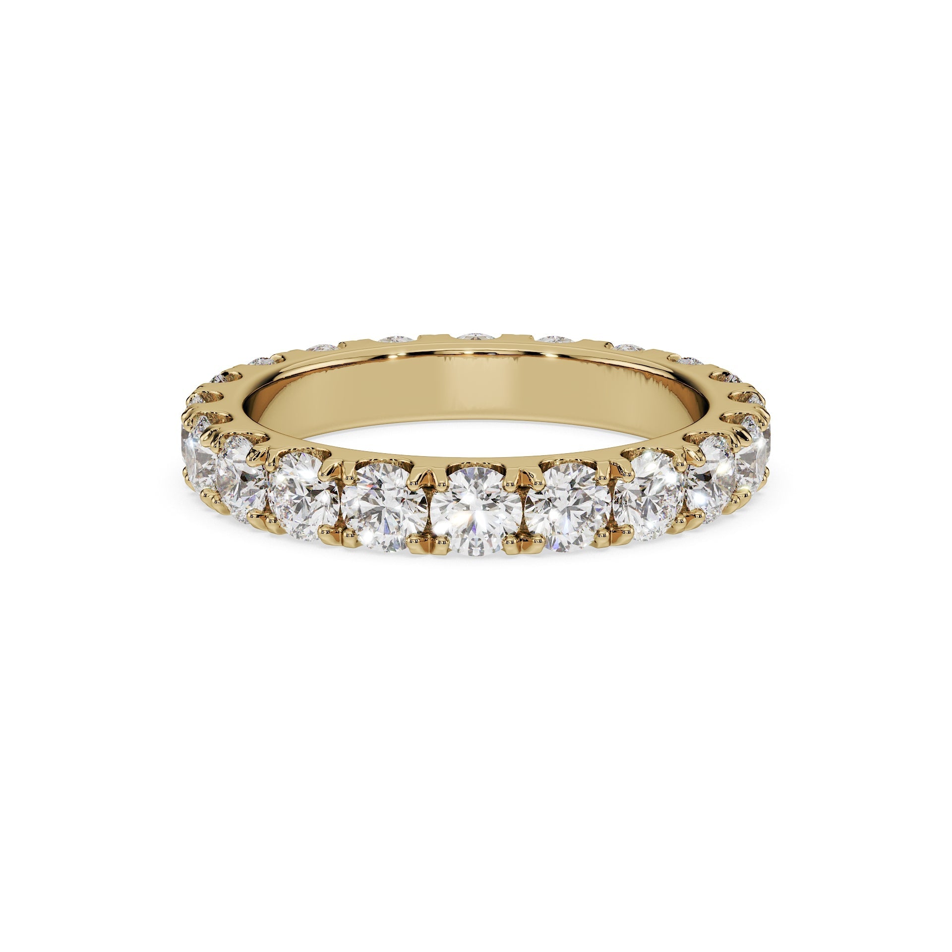 Large Full Eternity Diamond Ring