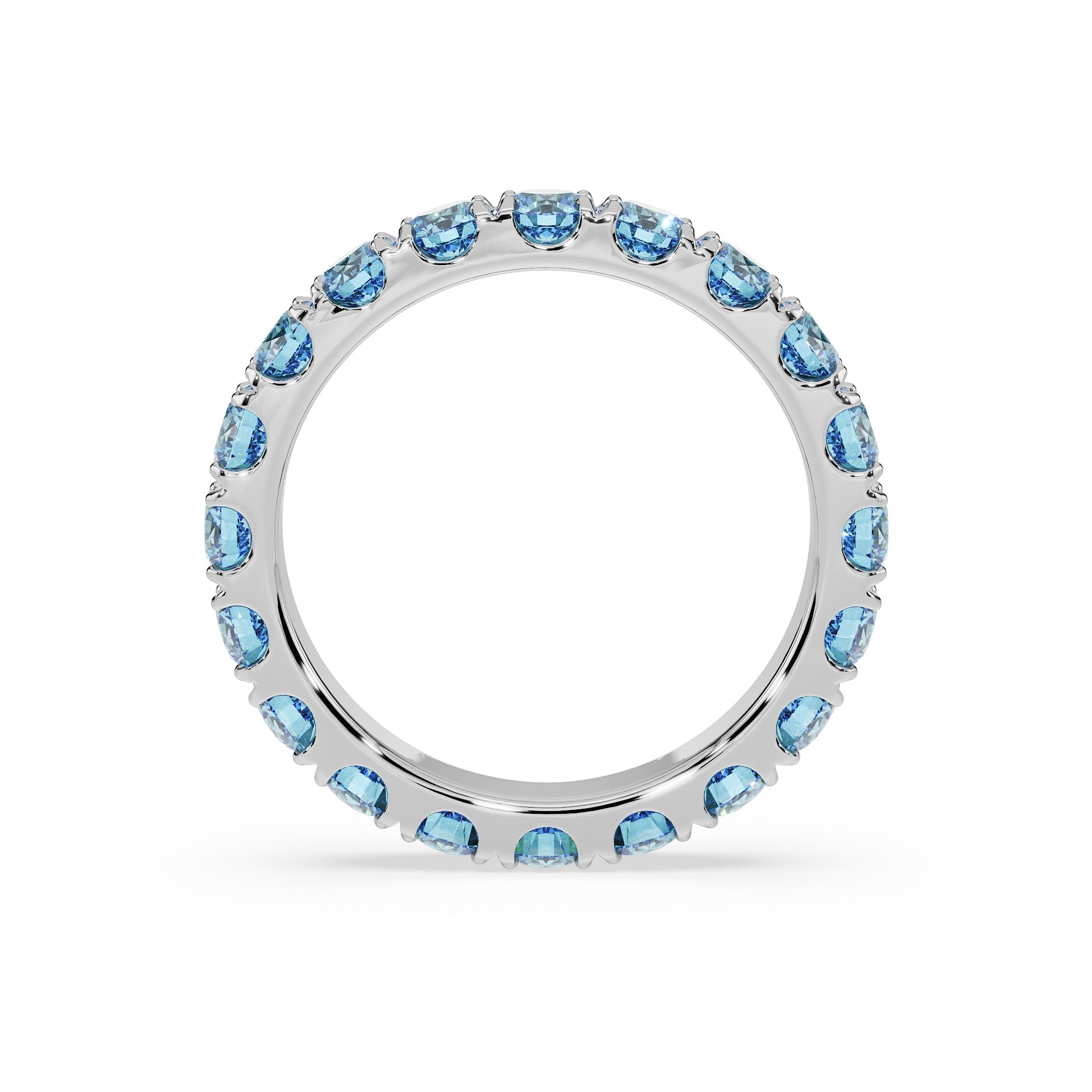 Large Full Eternity Diamond Ring