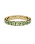 14K Yellow gold_Ocean Green Diamond