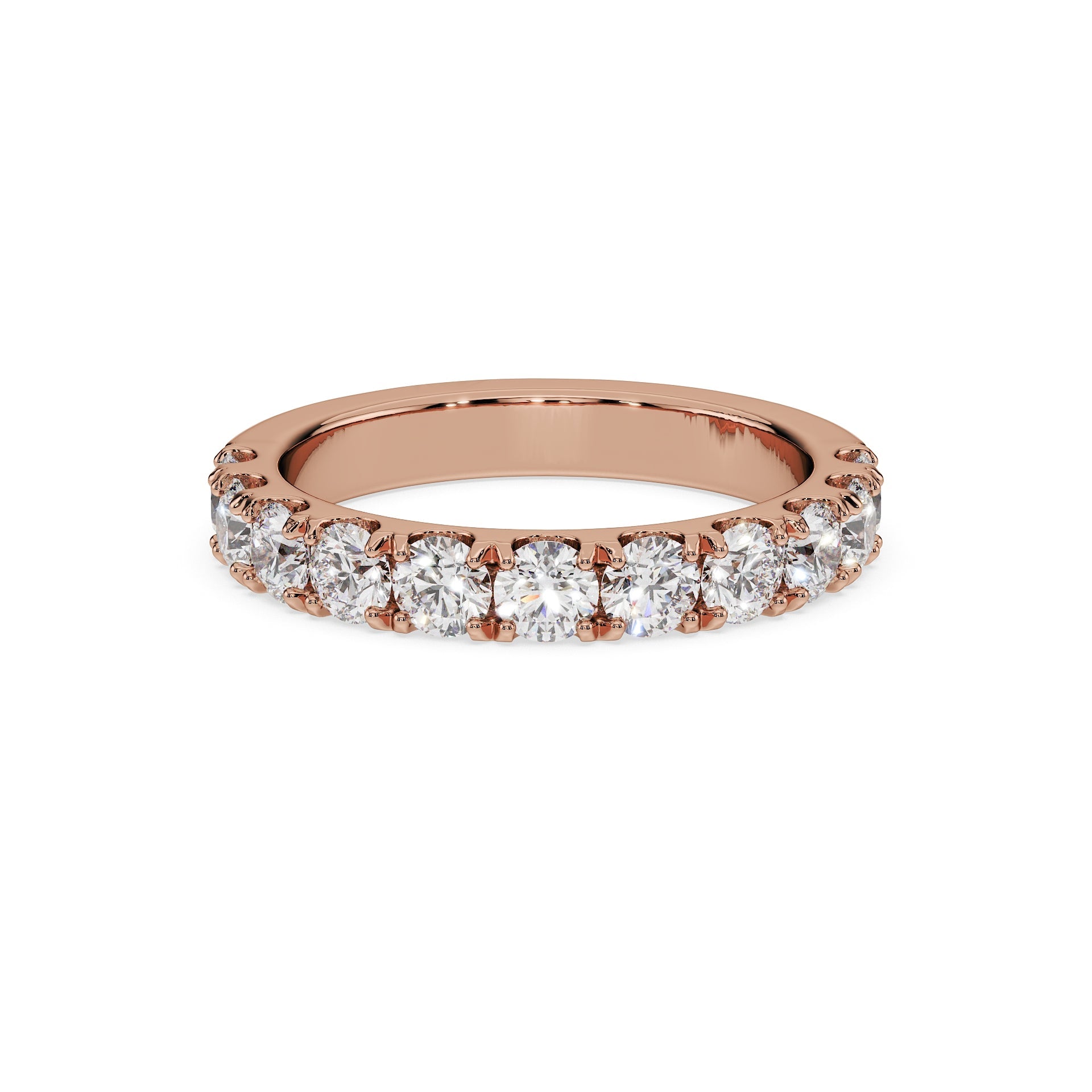 14K Rose gold_Classic (White) Diamond
