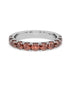 14K White gold_Cherry Cognac Diamond