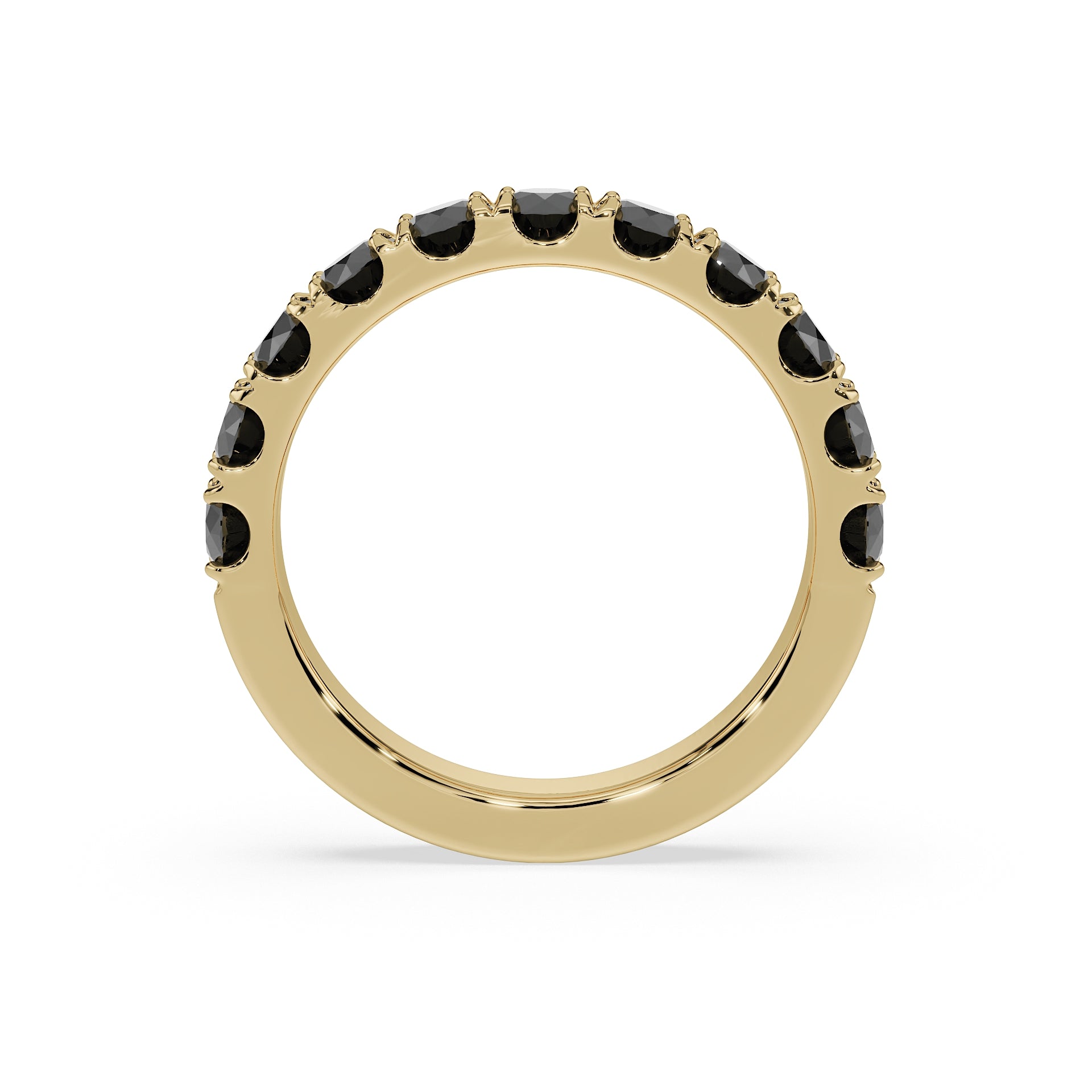Large Half Eternity Diamond Ring