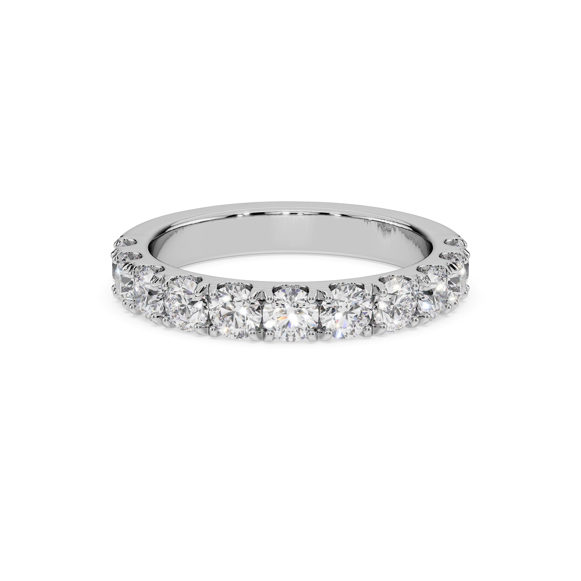 14K White gold_Classic (White) Diamond
