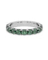 14K White gold_Royal Green Diamond