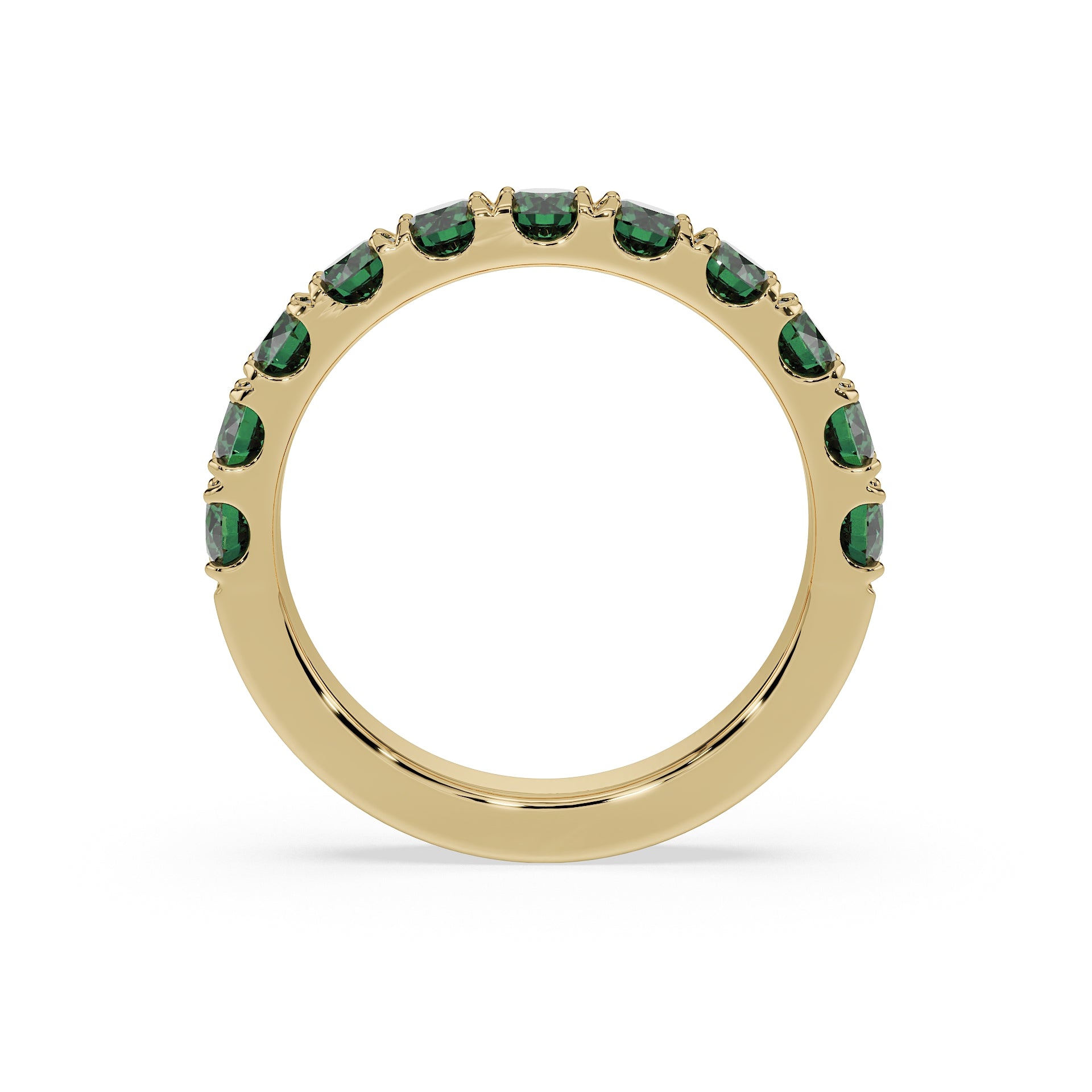 Large Half Eternity Diamond Ring