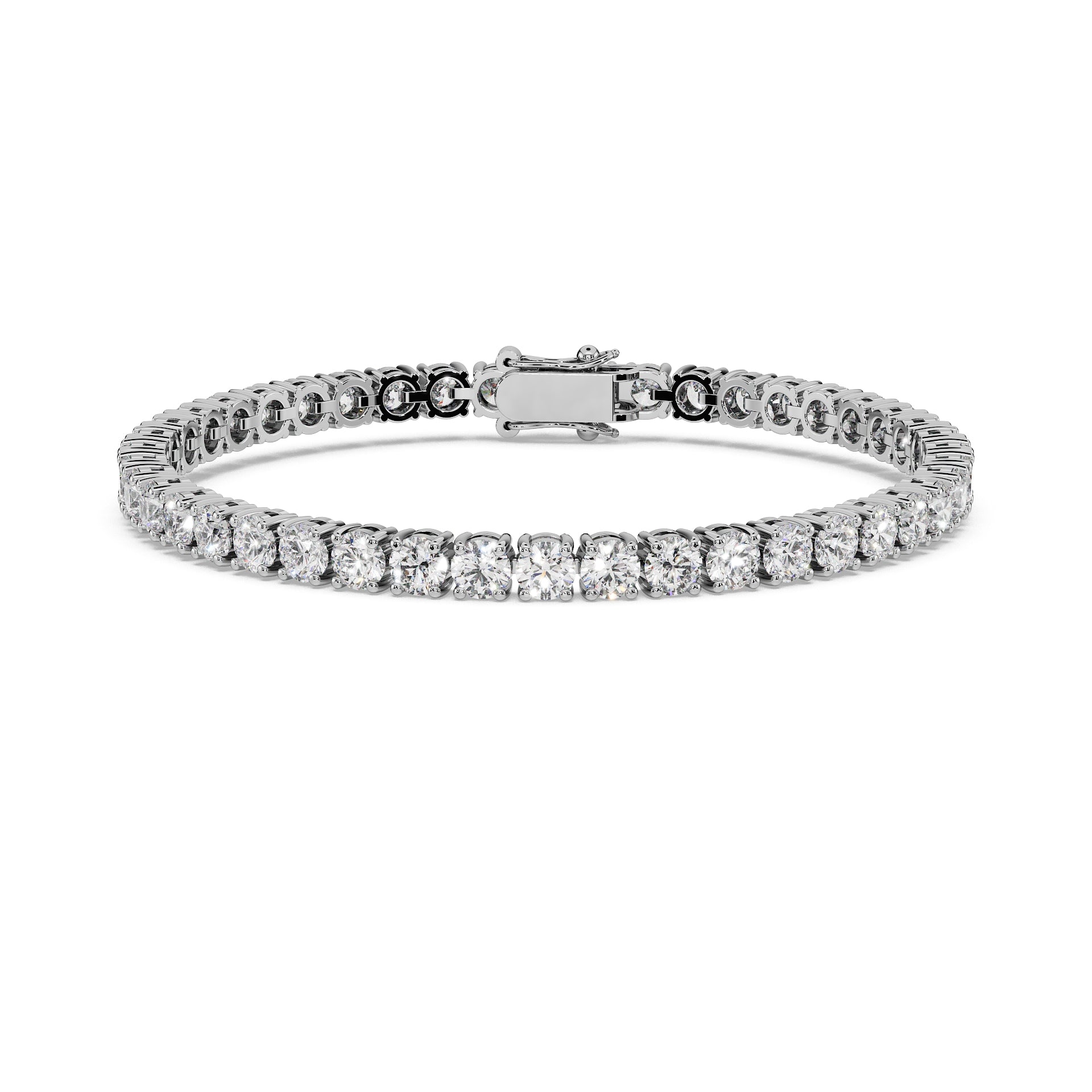 14K White gold