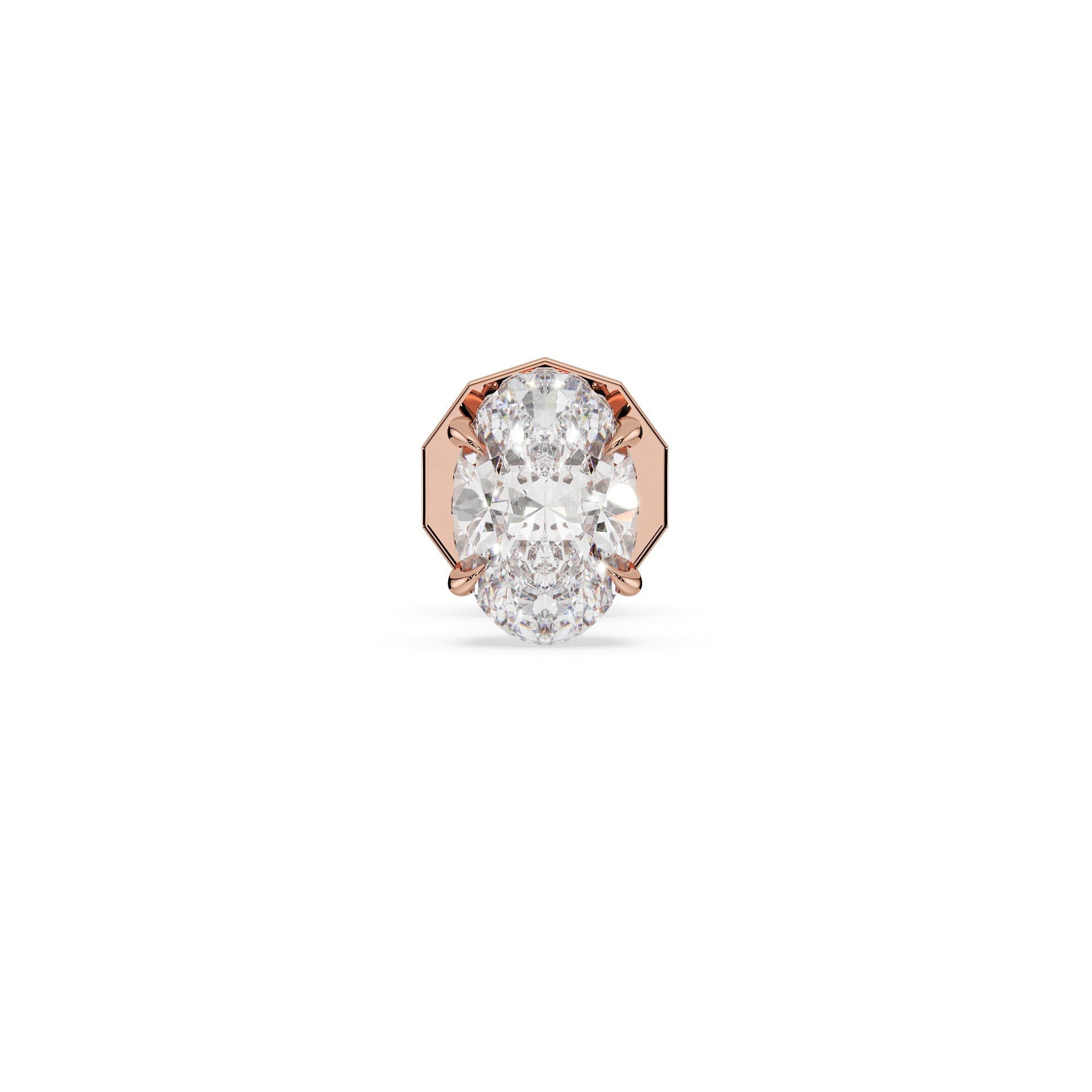 14K Rose gold