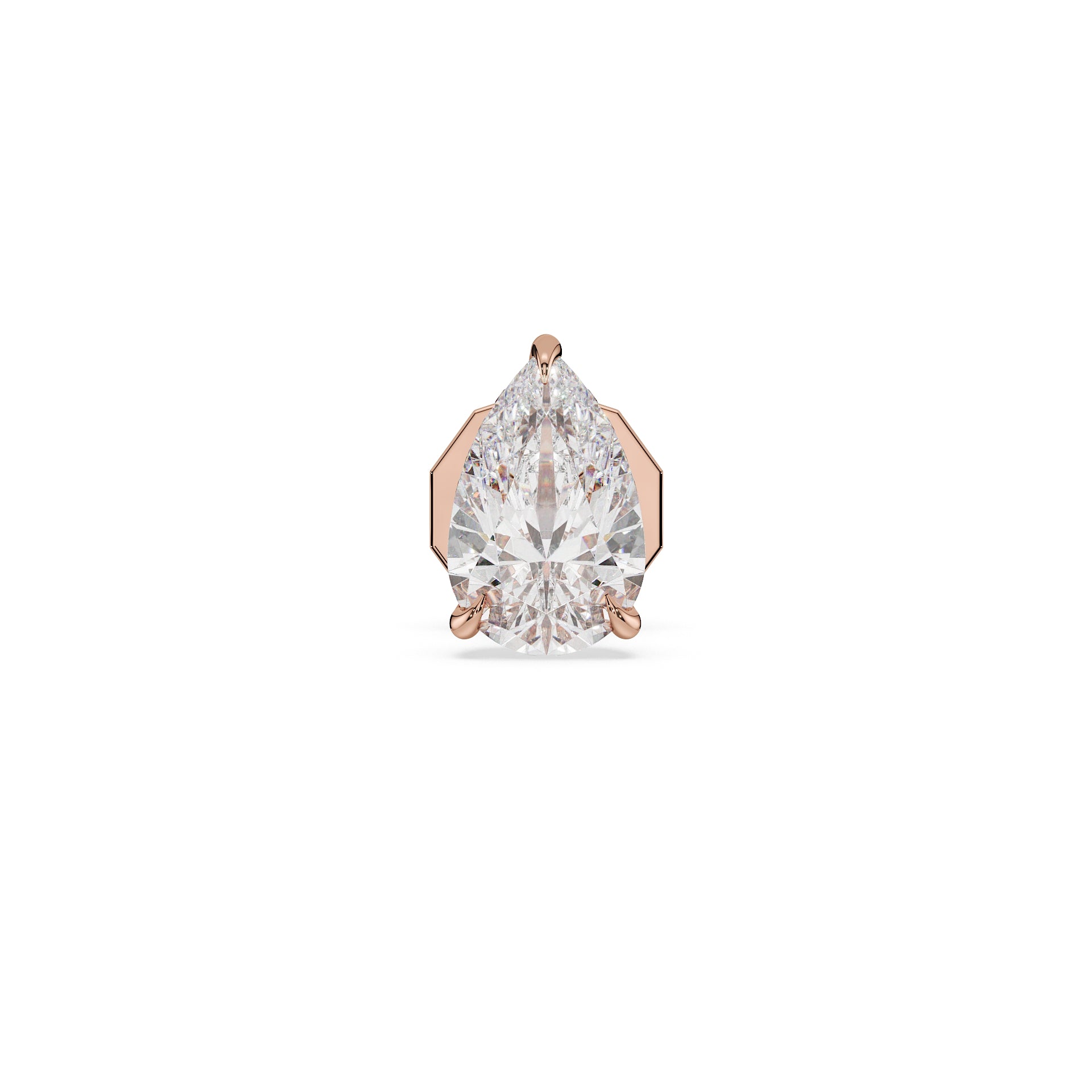 14K Rose gold