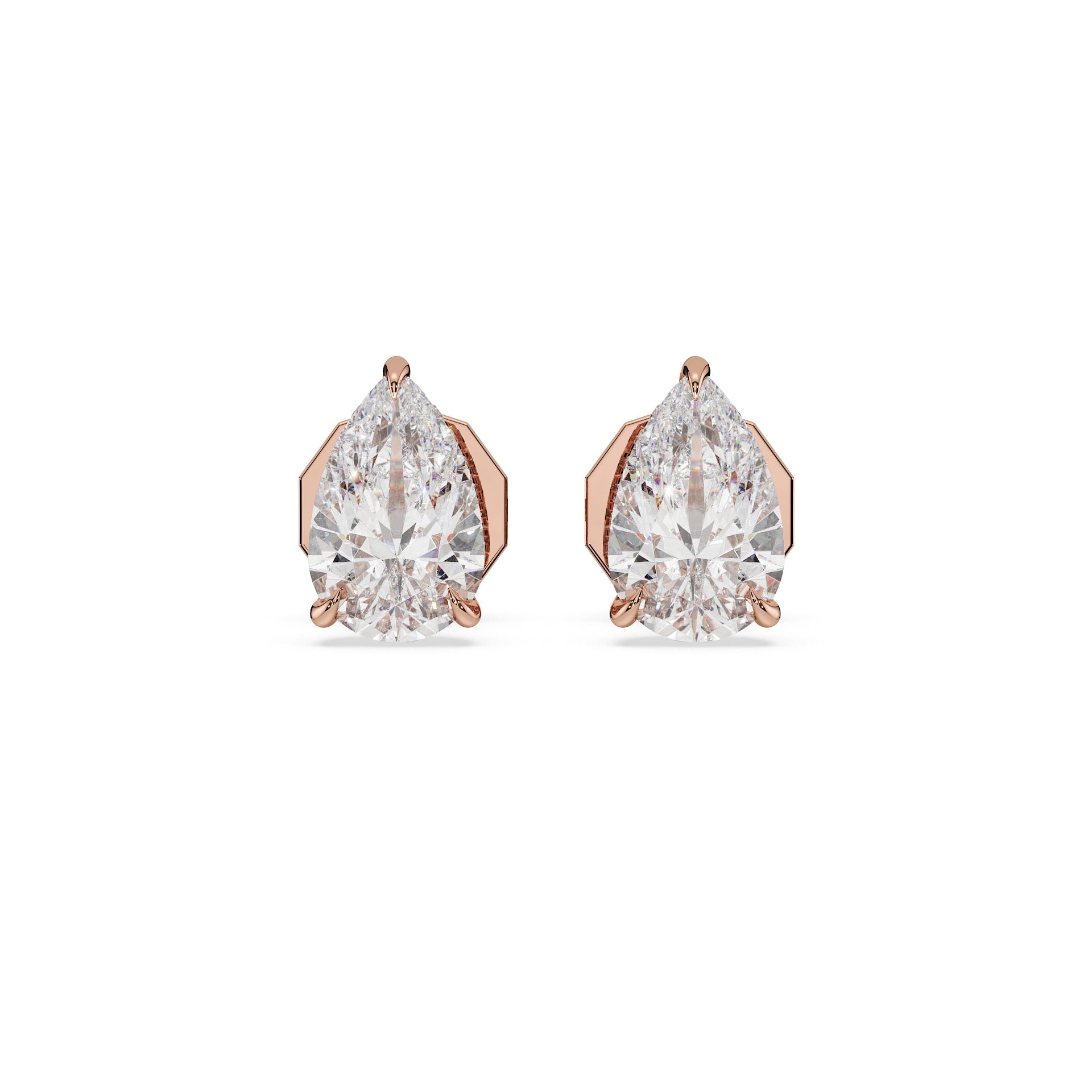 14K Rose gold