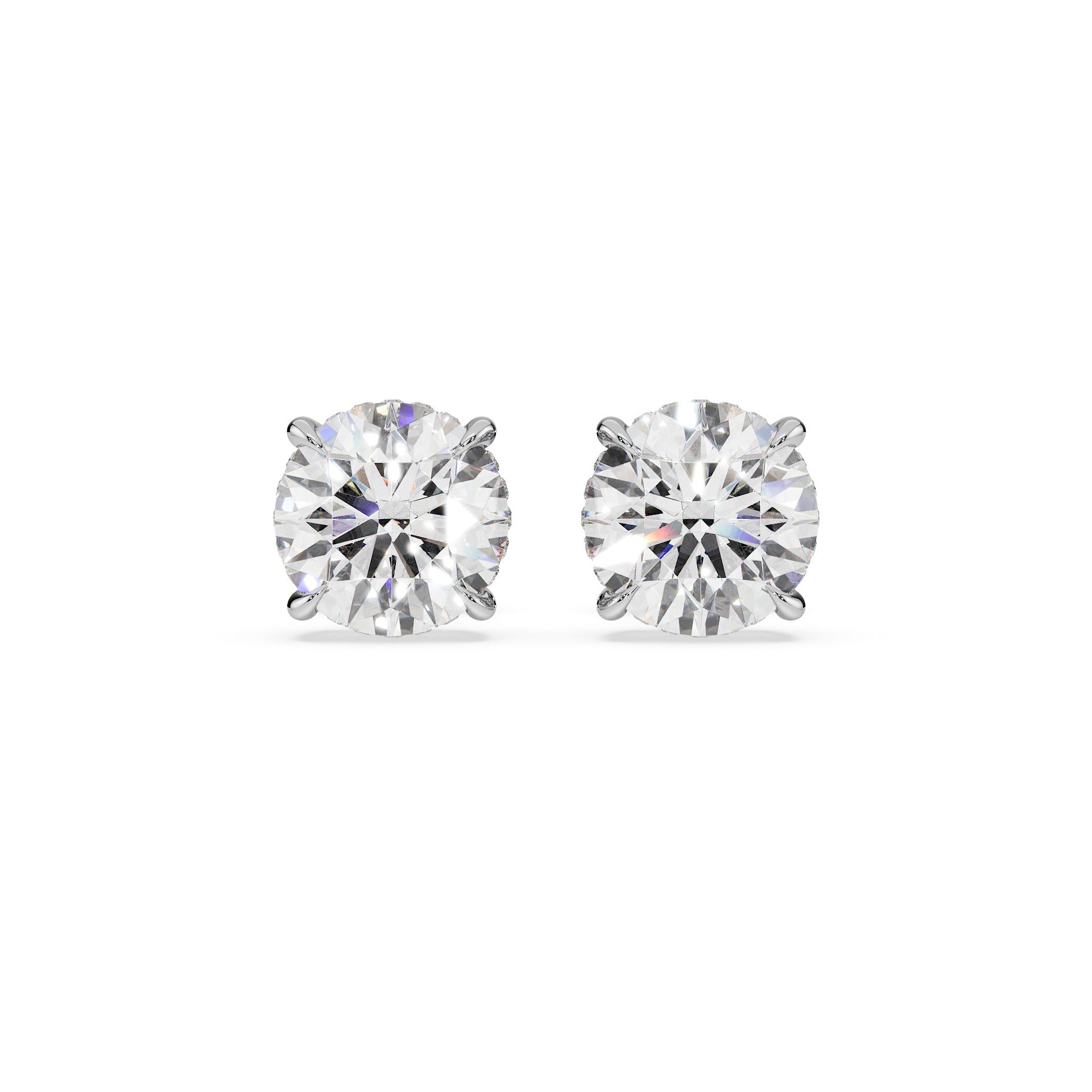 14K White gold