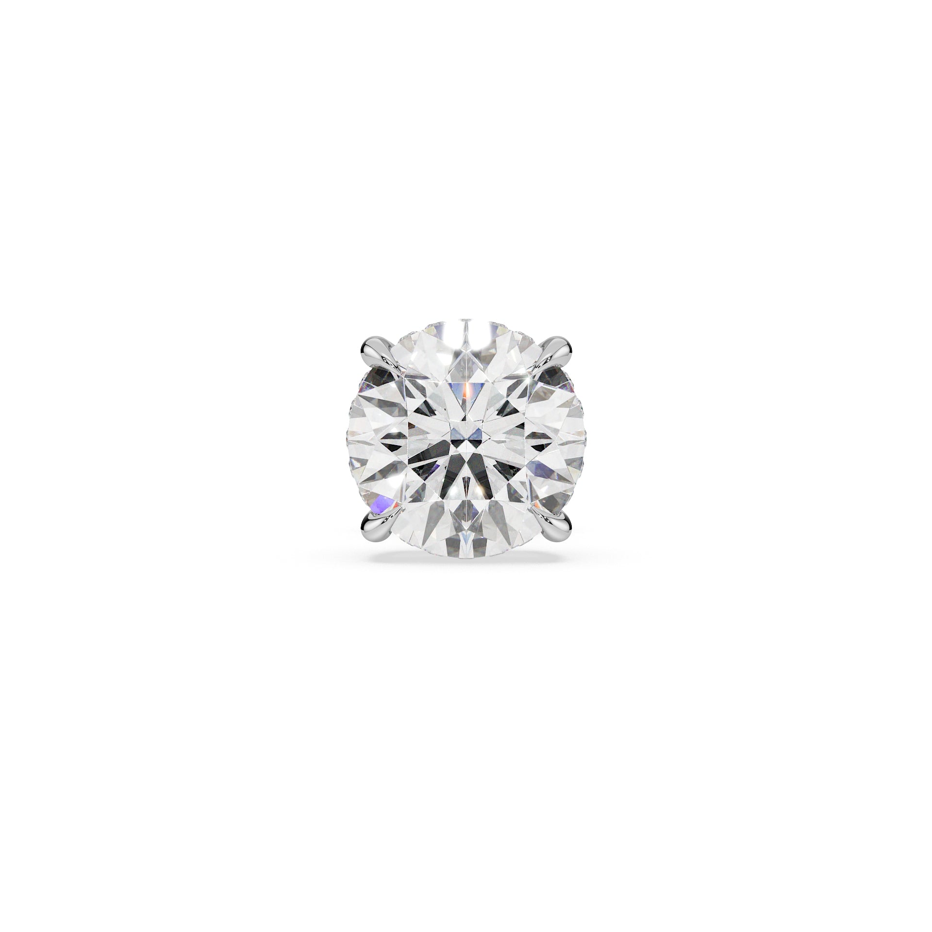 14K White gold
