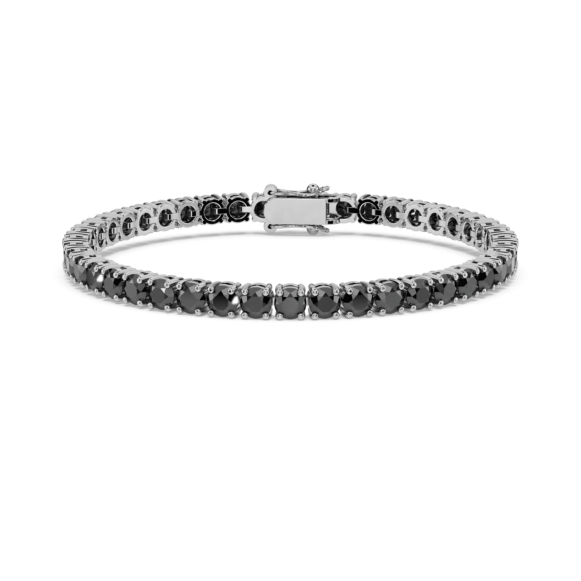 14K White gold