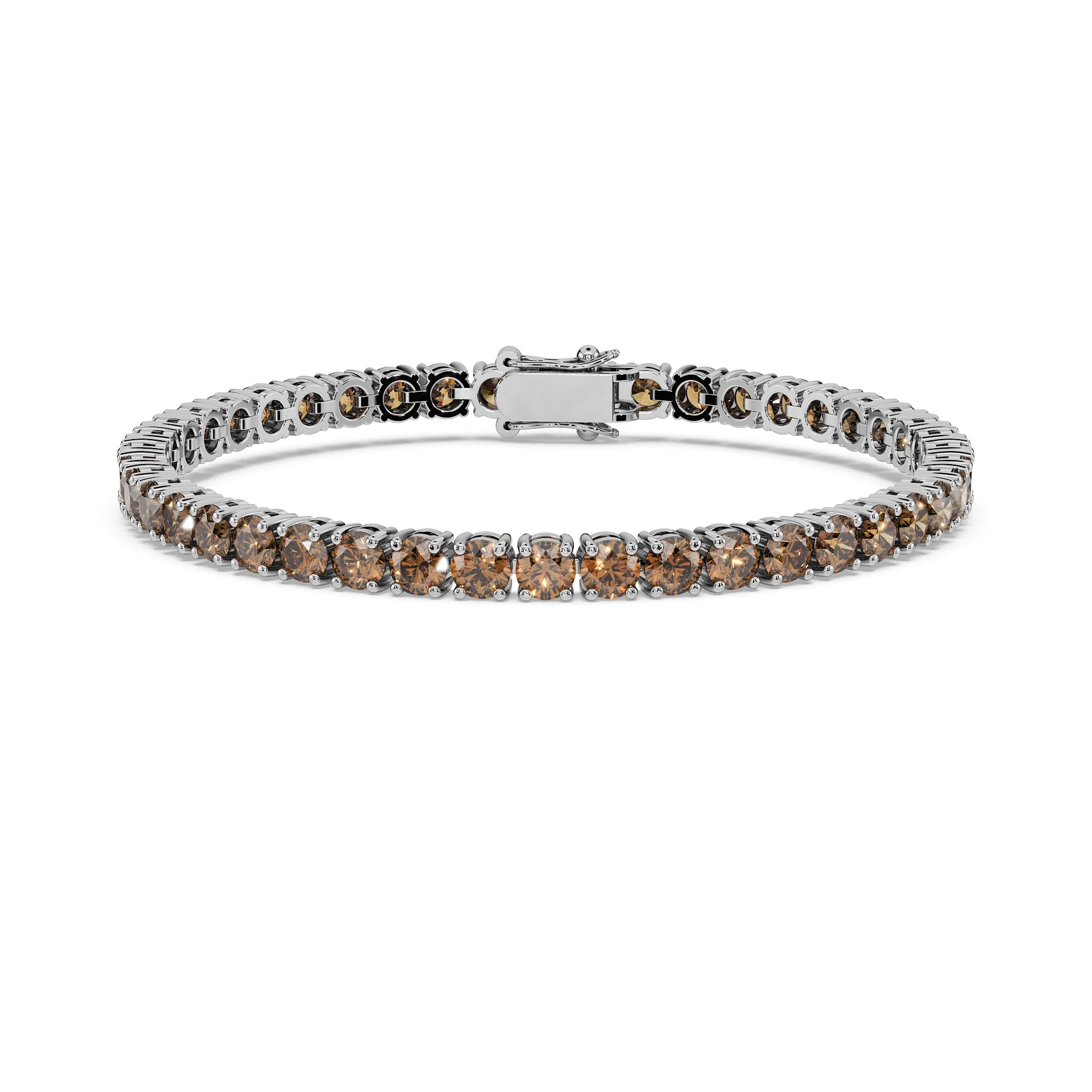 14K White gold