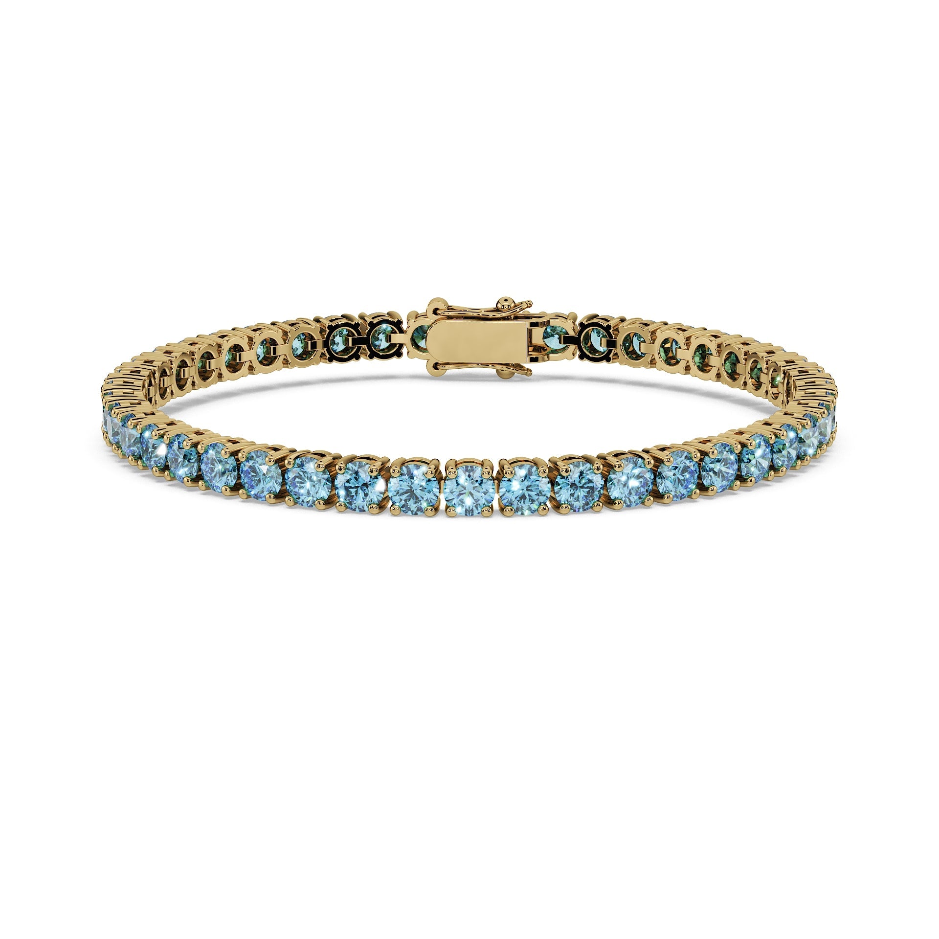 14K Yellow gold