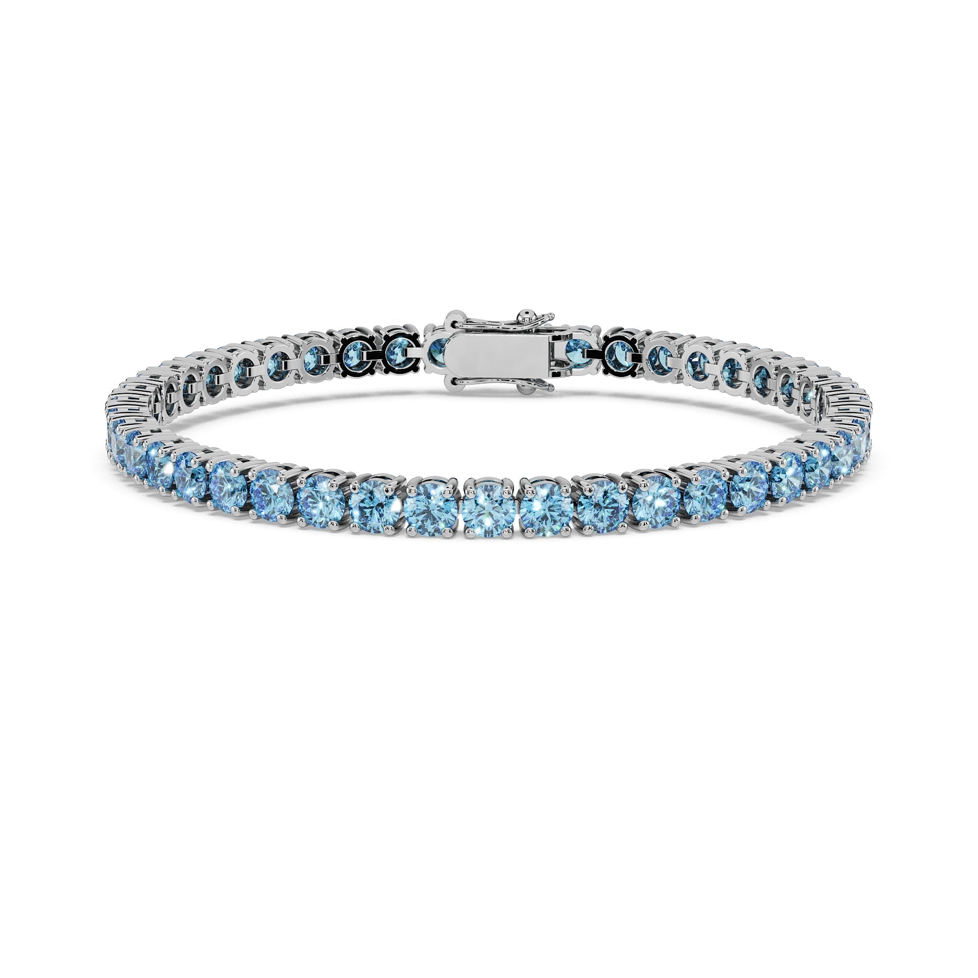 14K White gold
