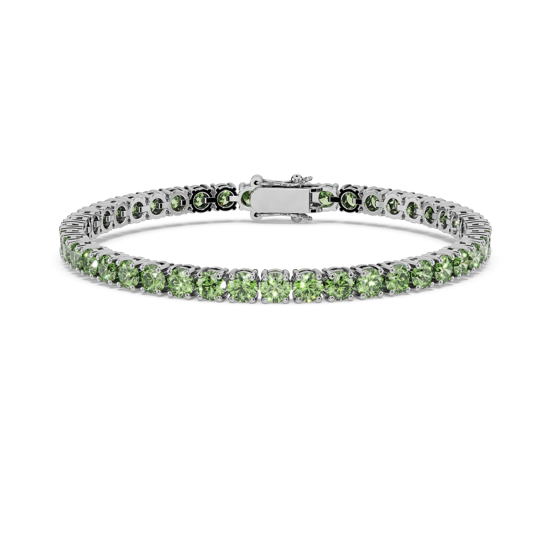 14K White gold