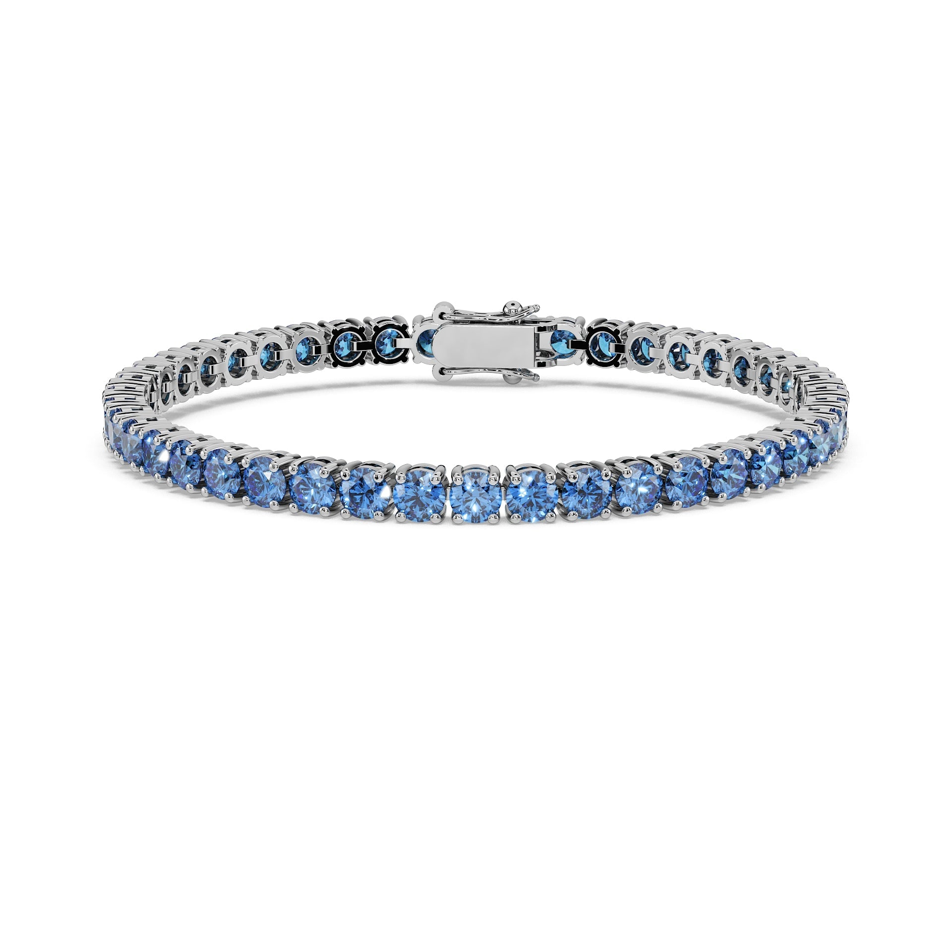 14K White gold