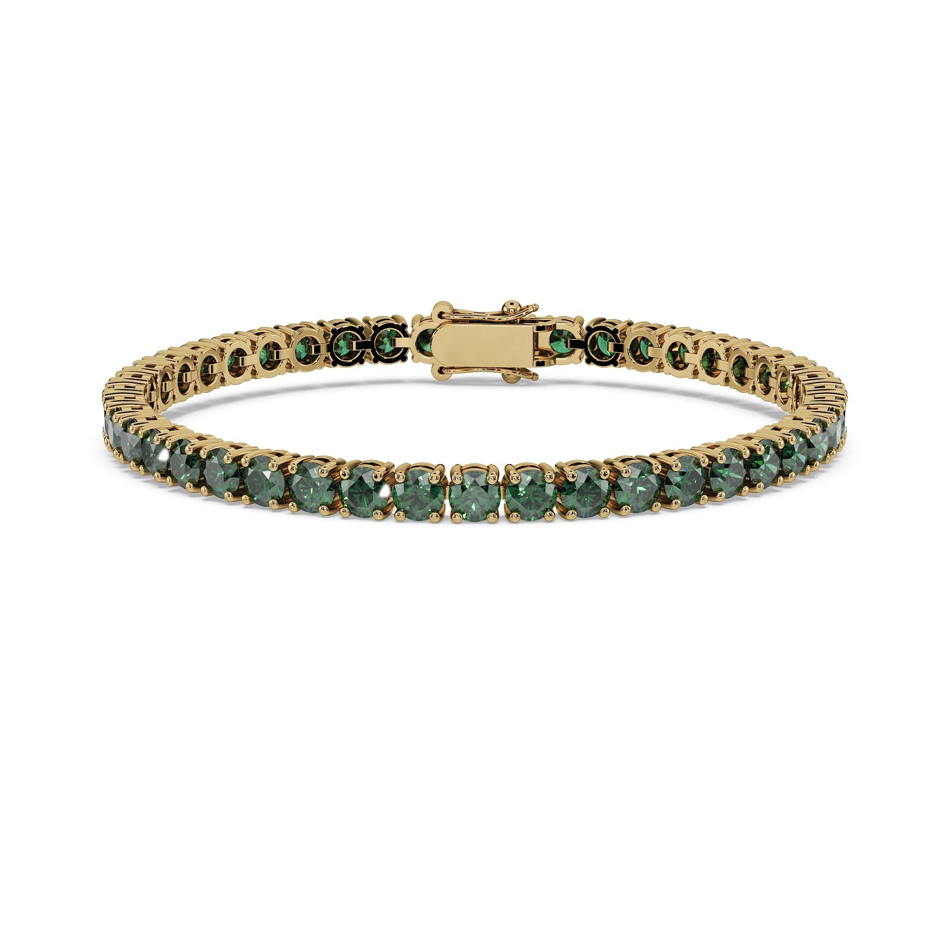 14K Yellow gold