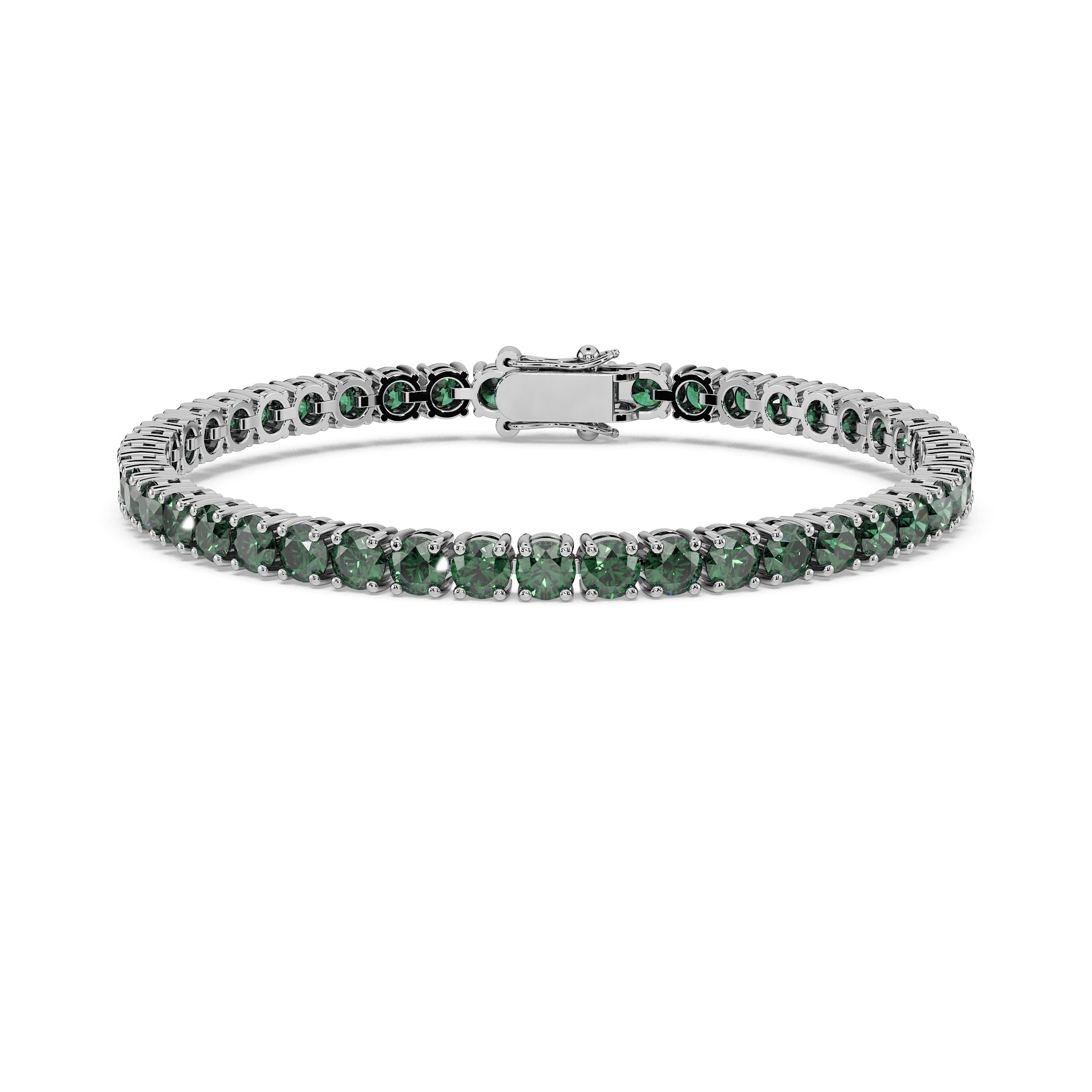 14K White gold