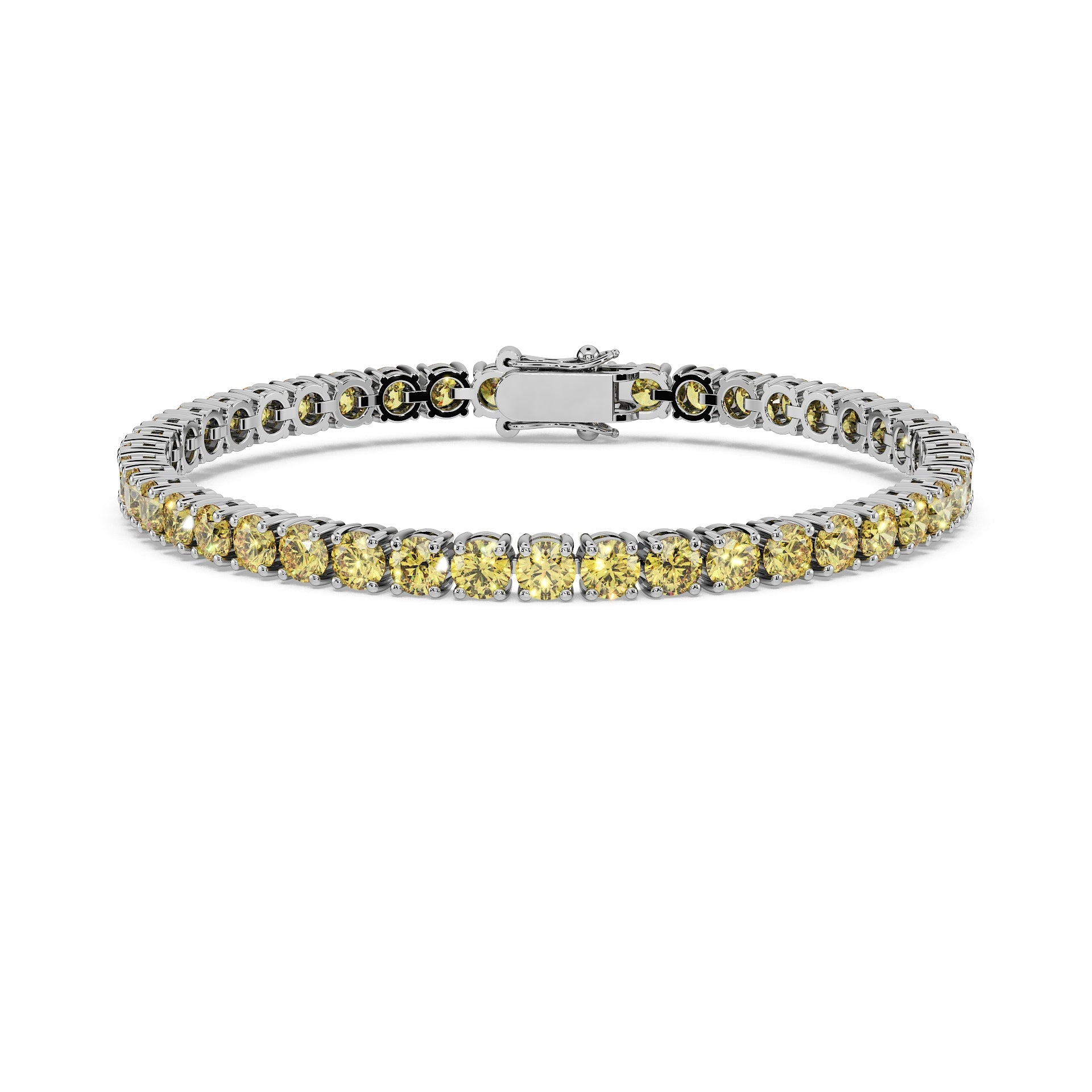 14K White gold