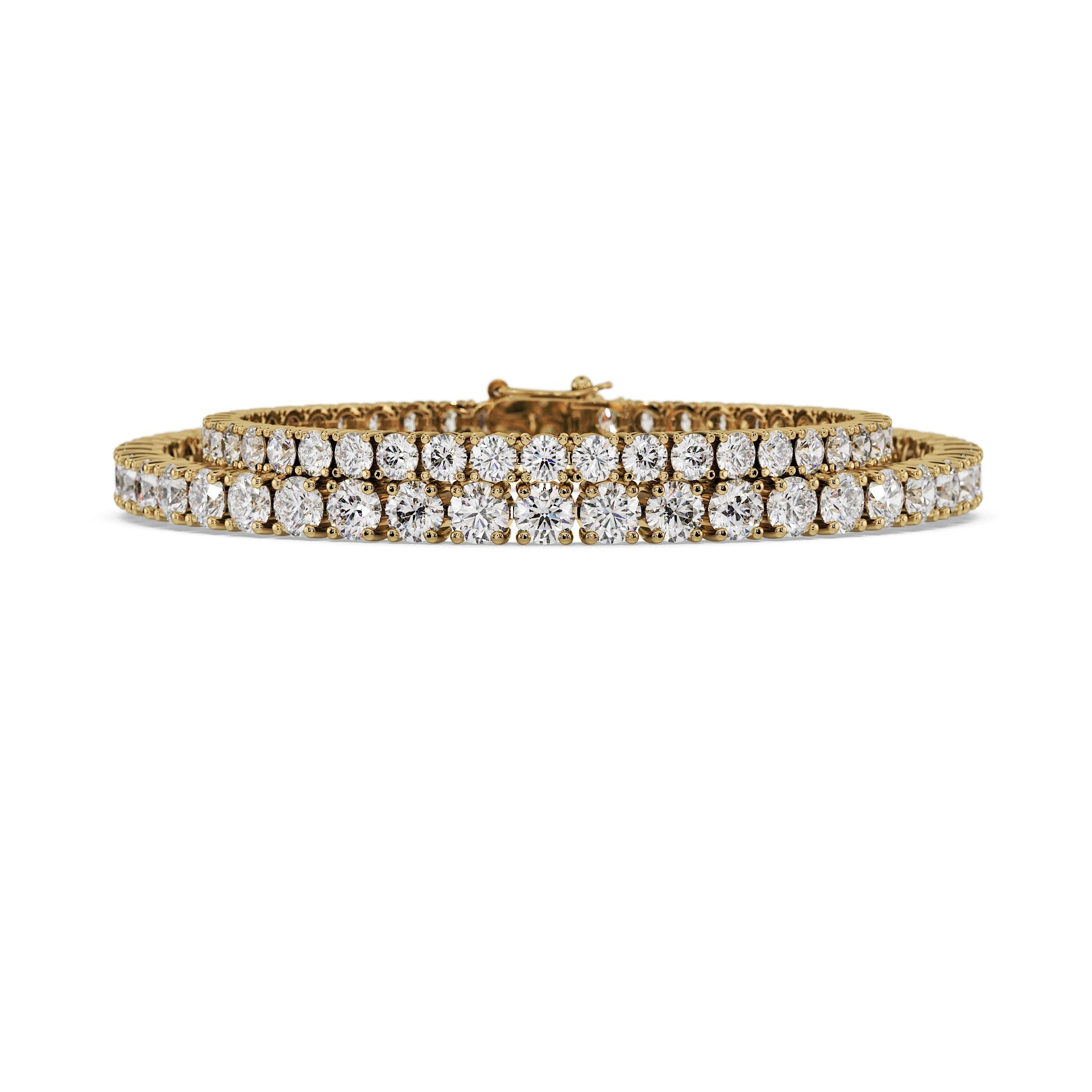 Luxury Tennis Bracelet - Yellow Diamonds