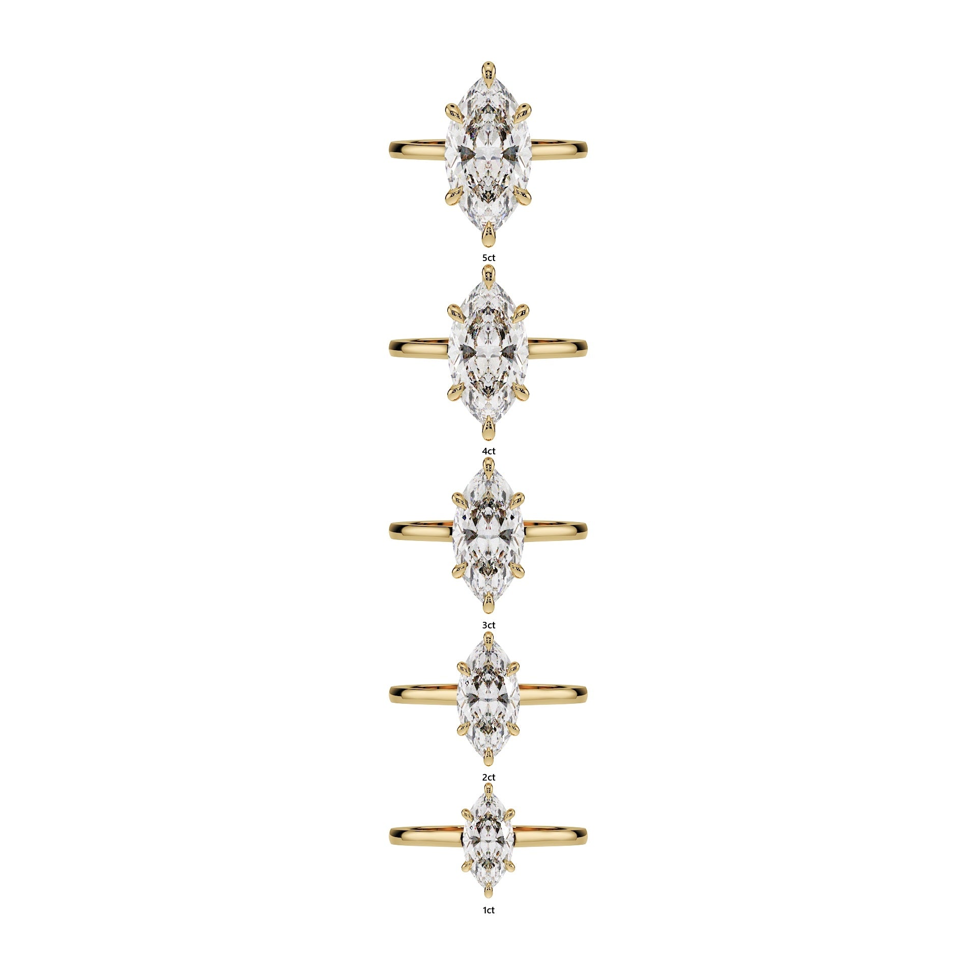 Marquise Cut Ring - Timeless Elegance Collection