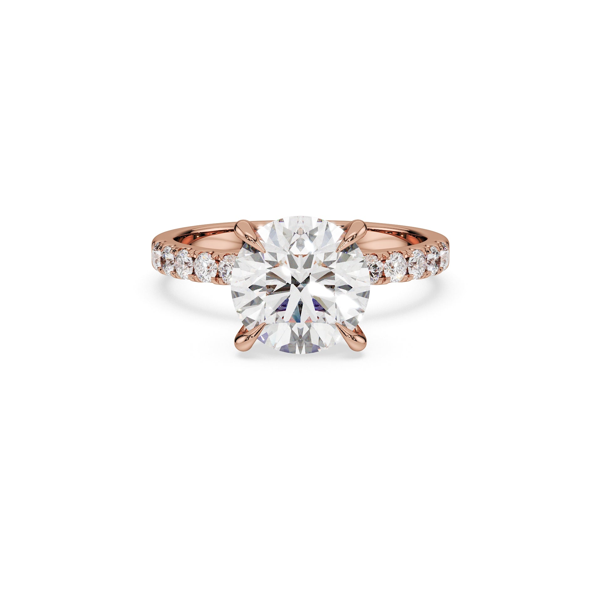 14K Rose gold