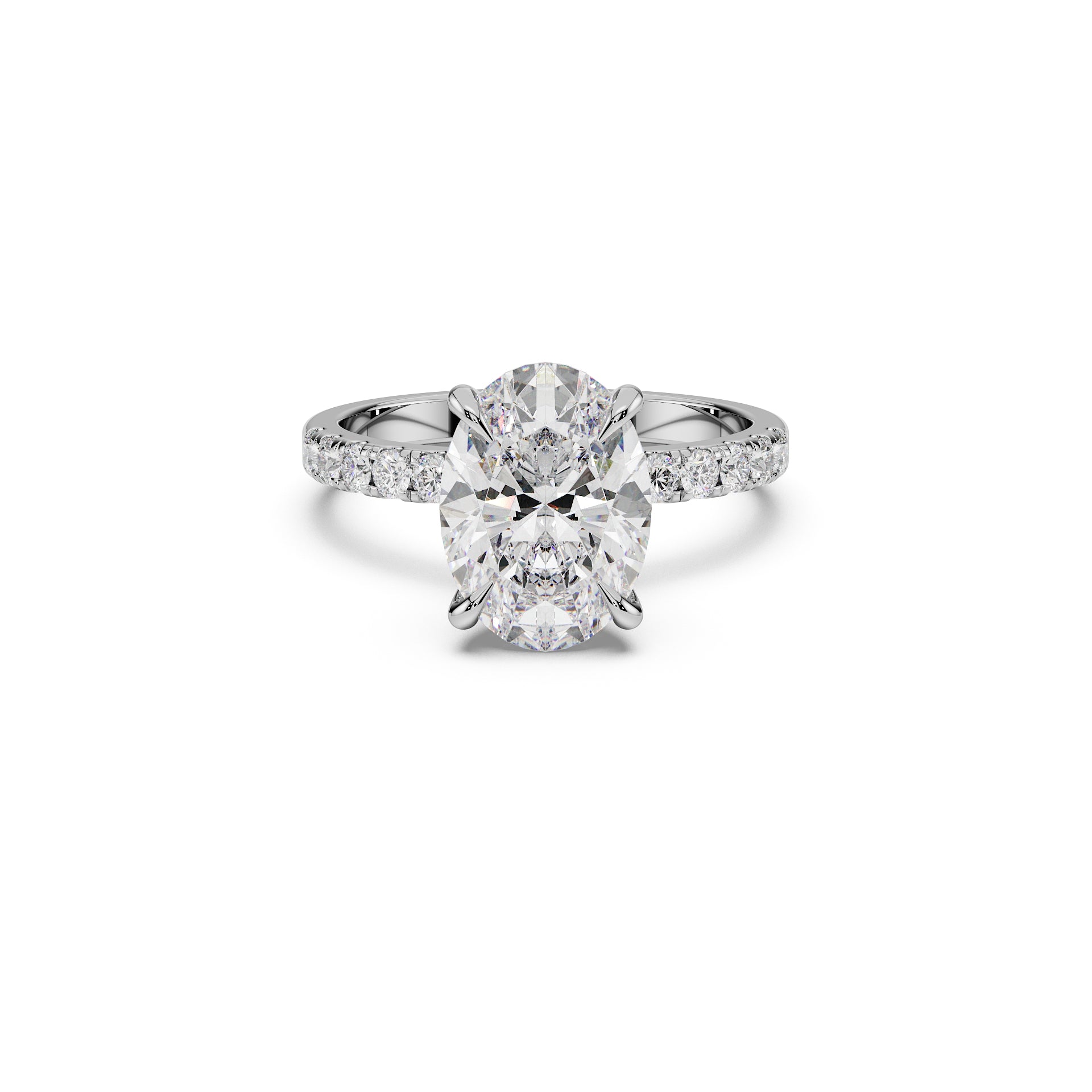 Oval Cut Engagement Ring - Classic Collection
