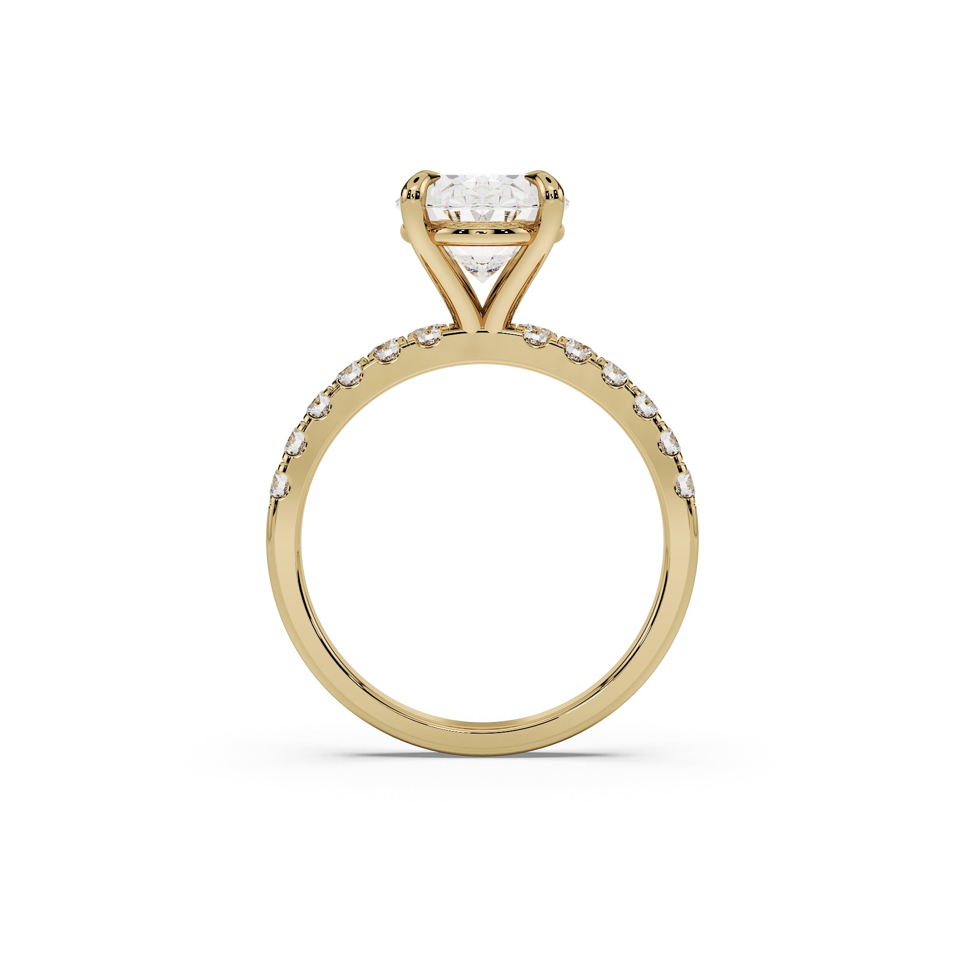 Oval Cut Engagement Ring - Classic Collection