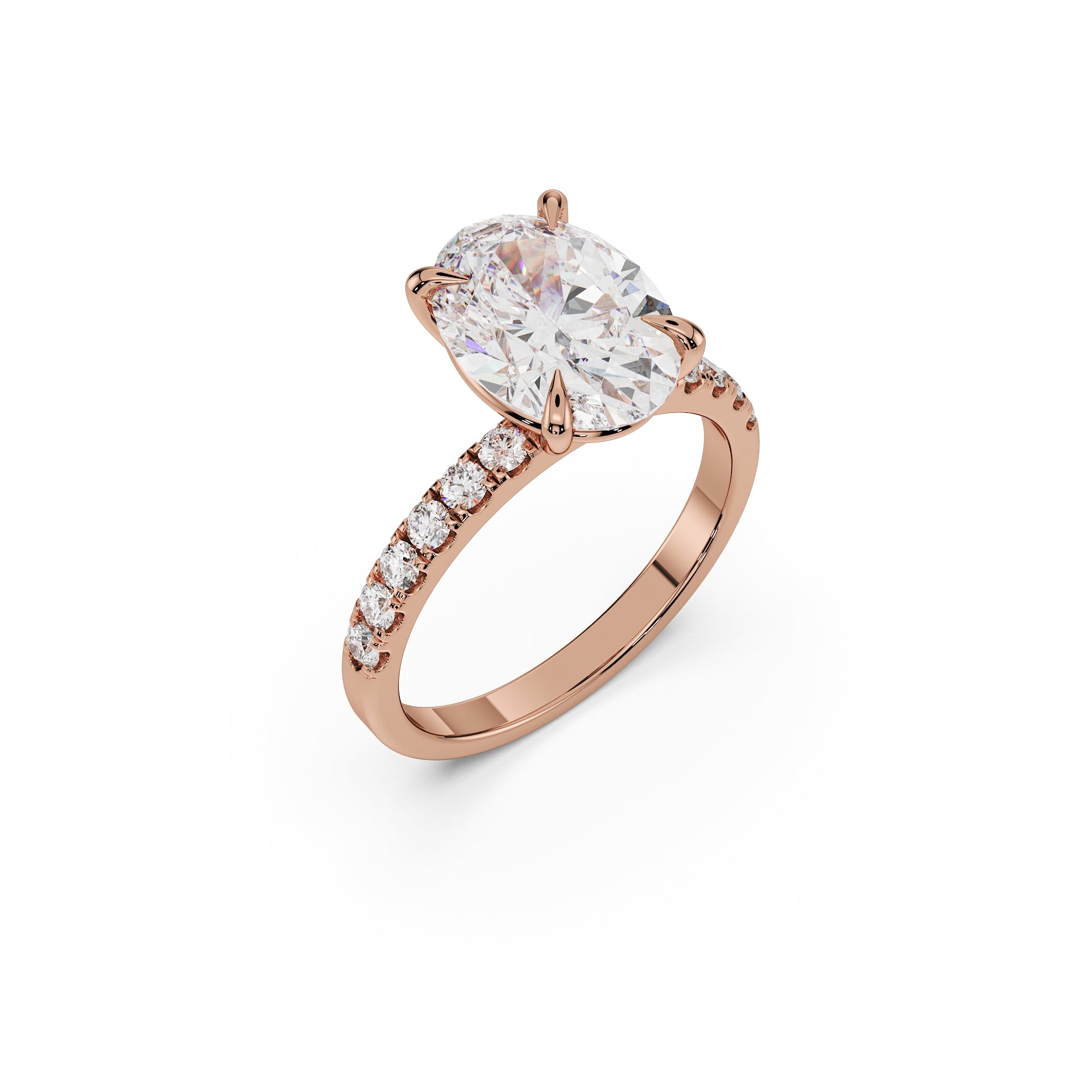 Oval Cut Engagement Ring - Classic Collection