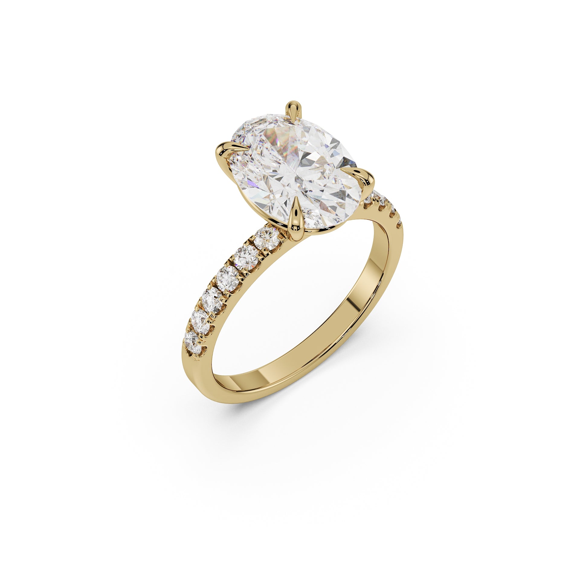 Oval Cut Engagement Ring - Classic Collection