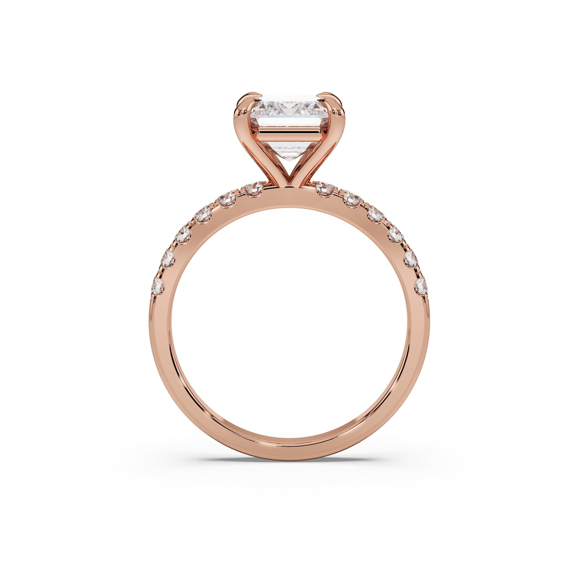 Emerald Cut Engagement Ring - Classic Collection