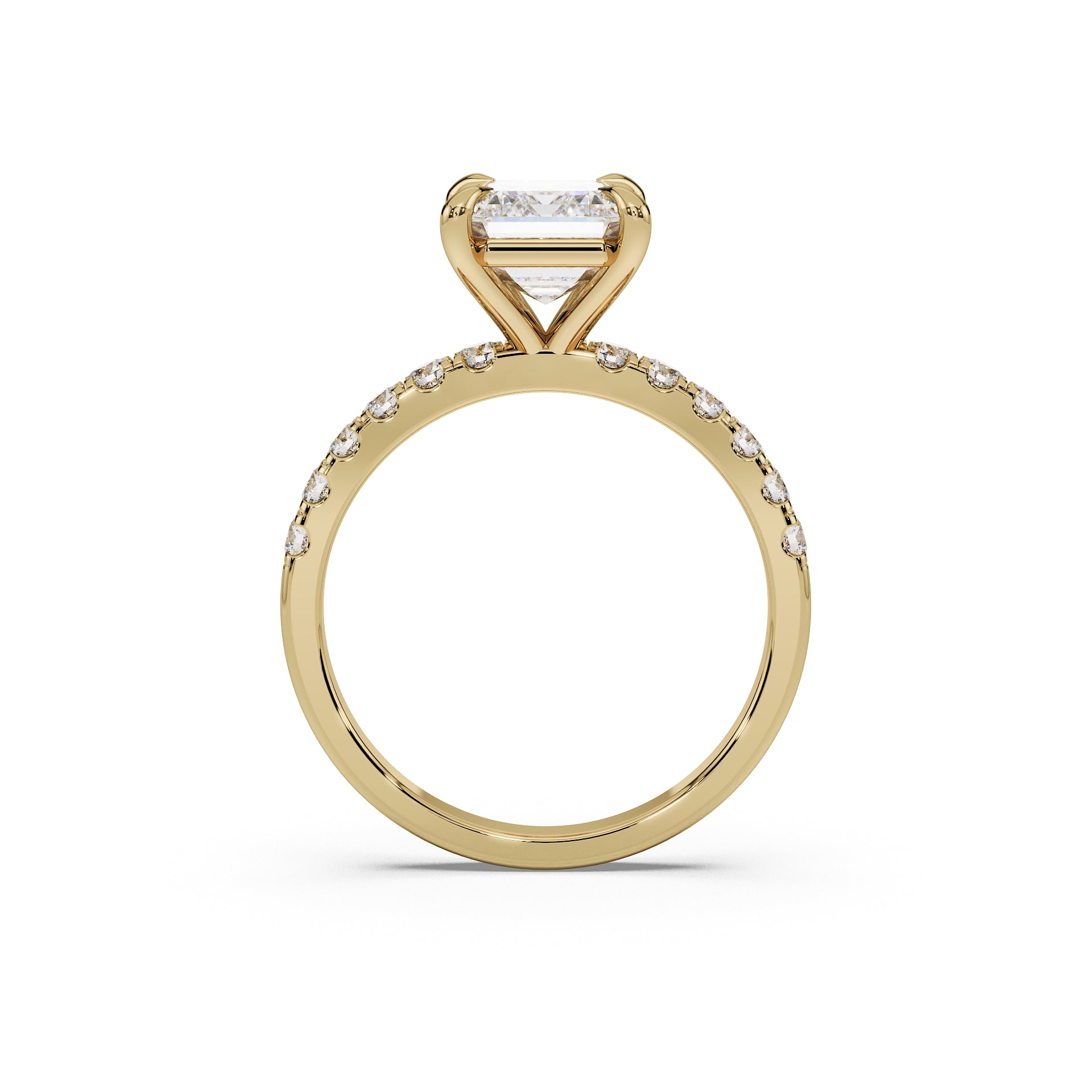 Emerald Cut Engagement Ring - Classic Collection