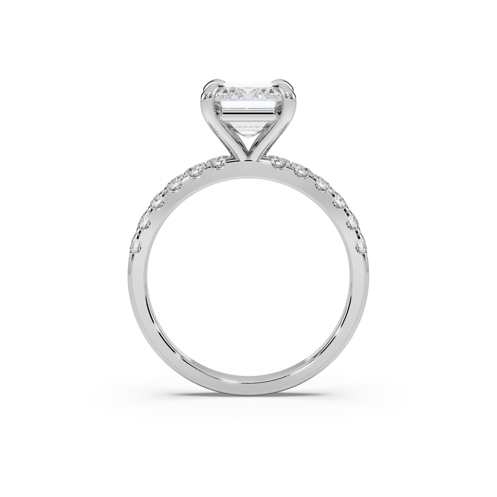 Emerald Cut Engagement Ring - Classic Collection