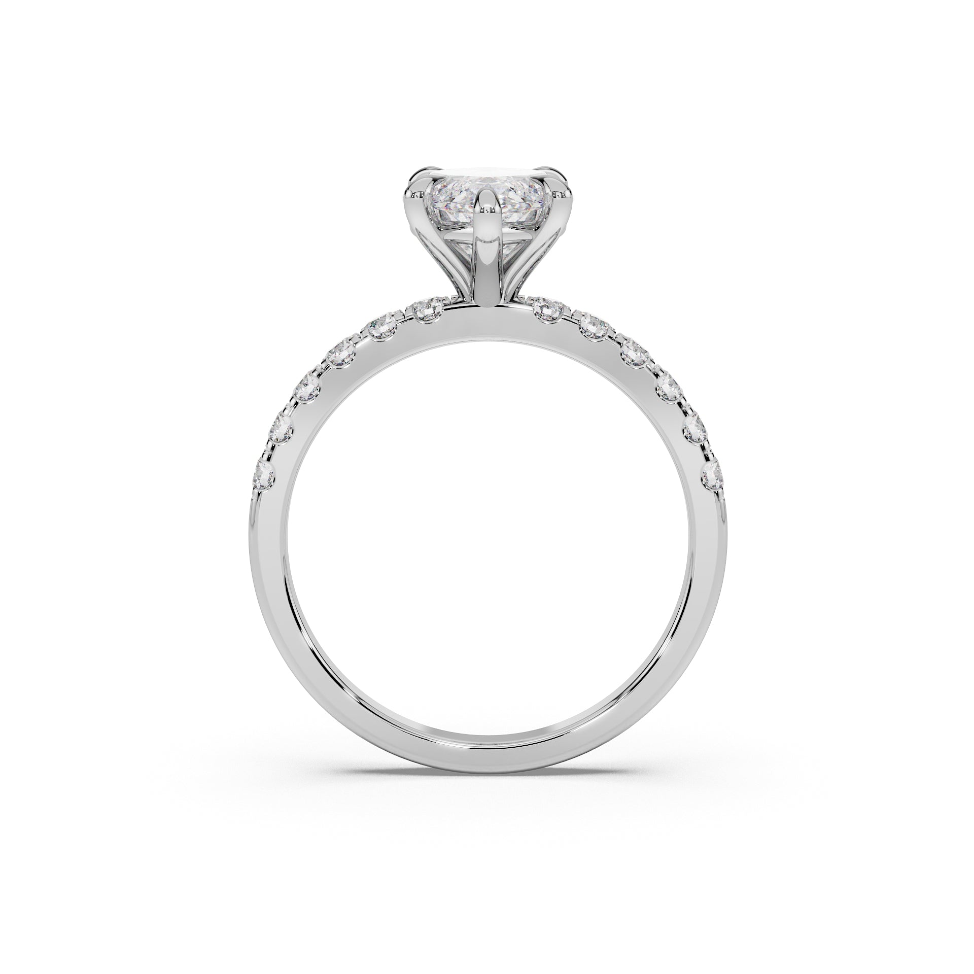 Marquise Cut Engagement Ring - Classic Collection