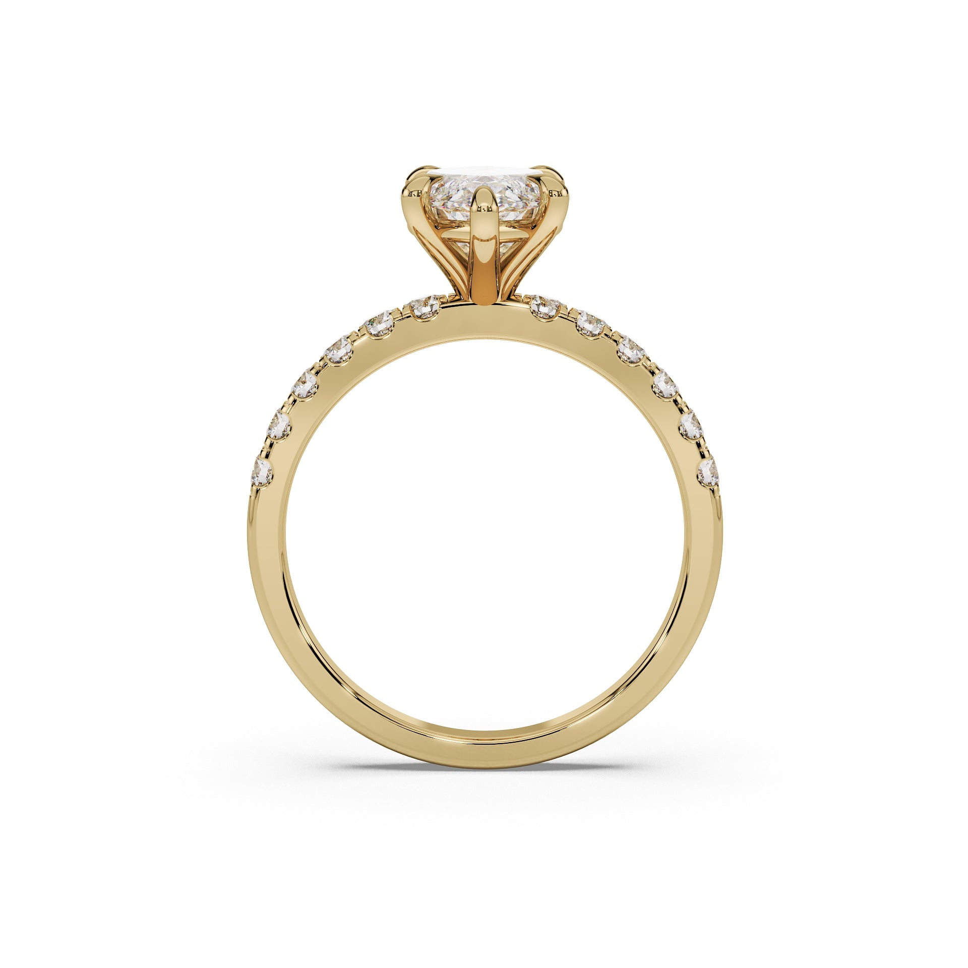 Marquise Cut Engagement Ring - Classic Collection