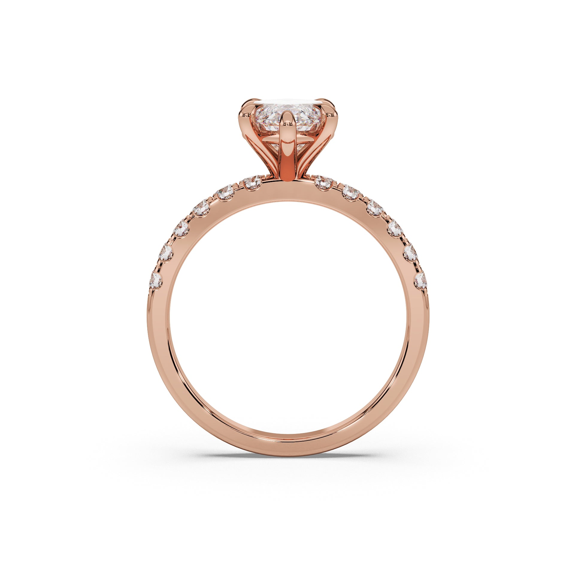 Marquise Cut Engagement Ring - Classic Collection