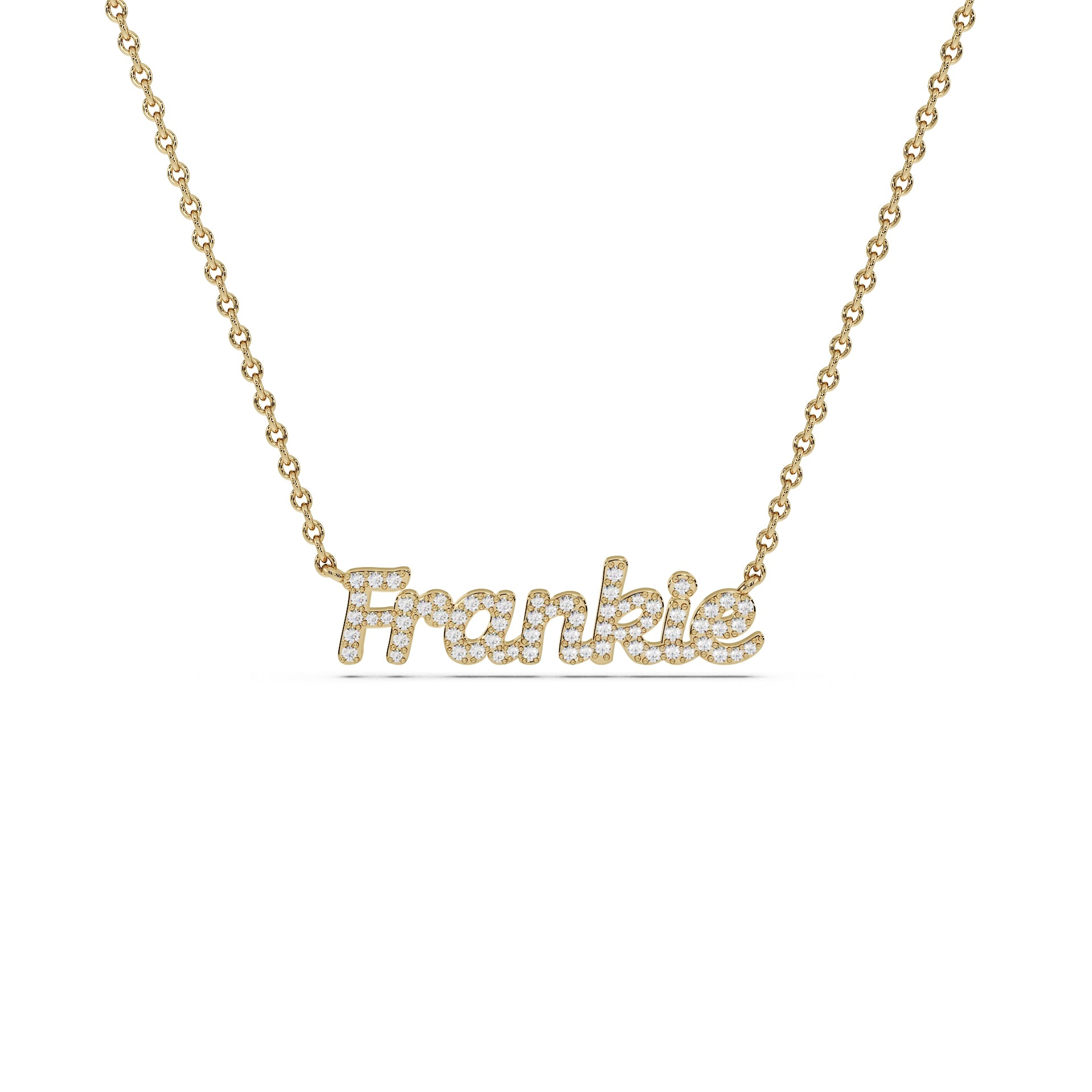 Personalized Diamond Name Necklace
