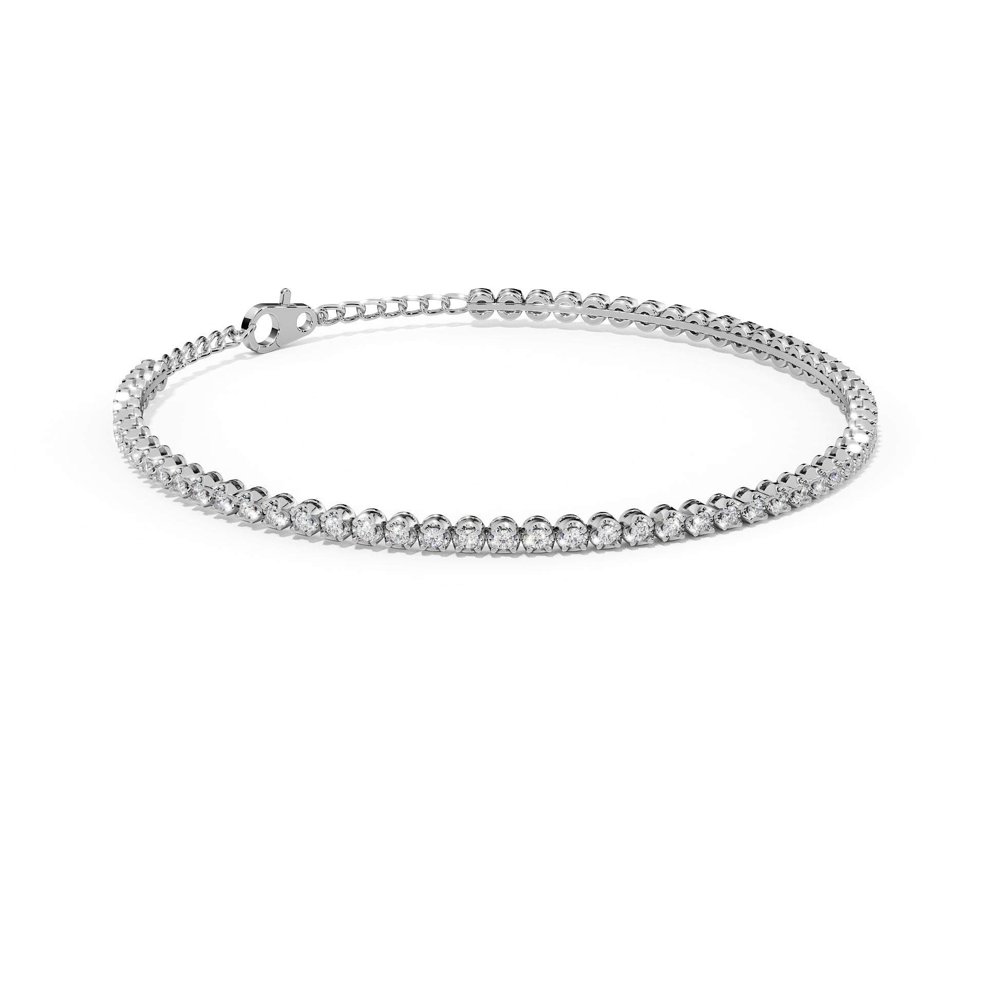 Classic Tennis Bracelet - 1.5mm Diamonds
