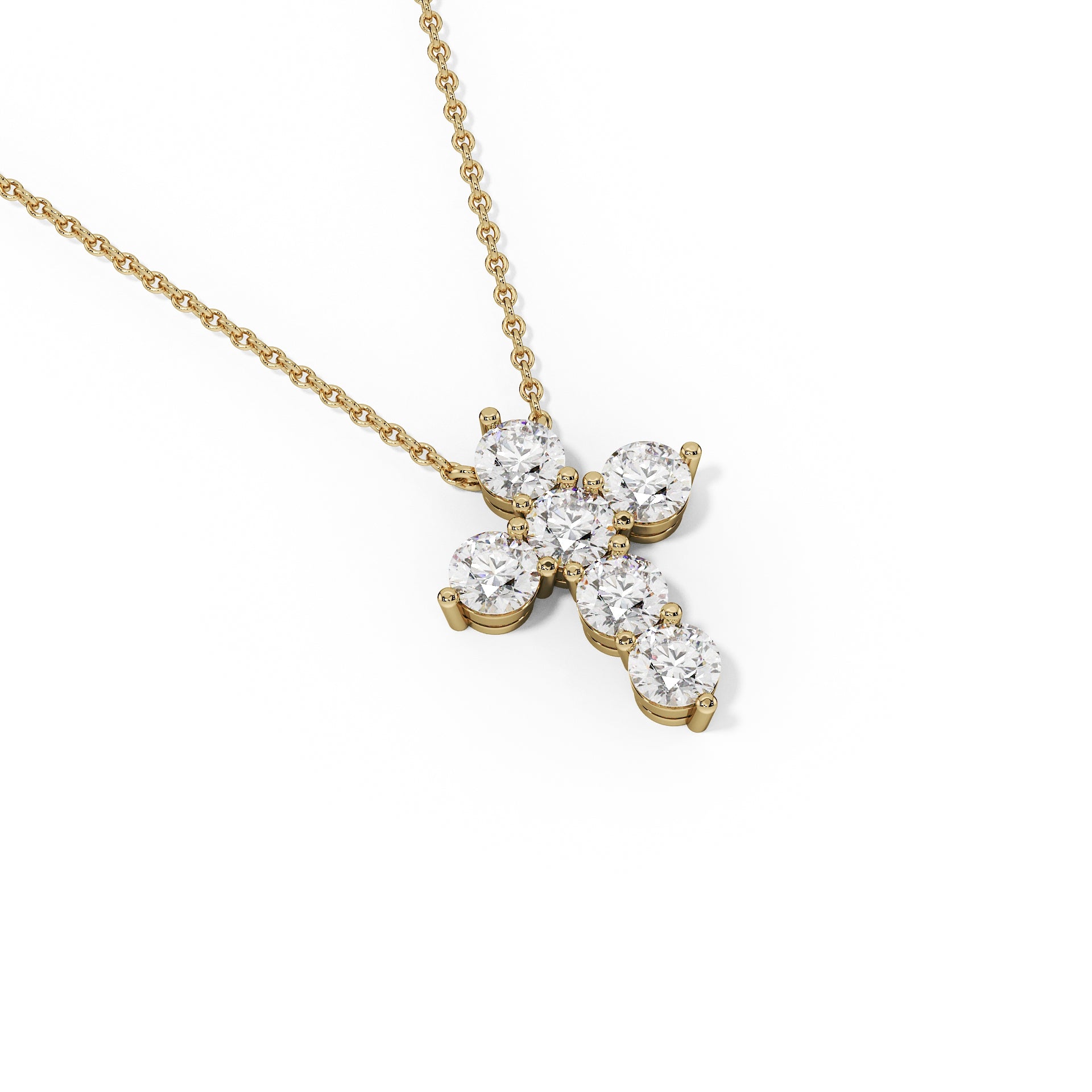 Diamond Cross Necklace